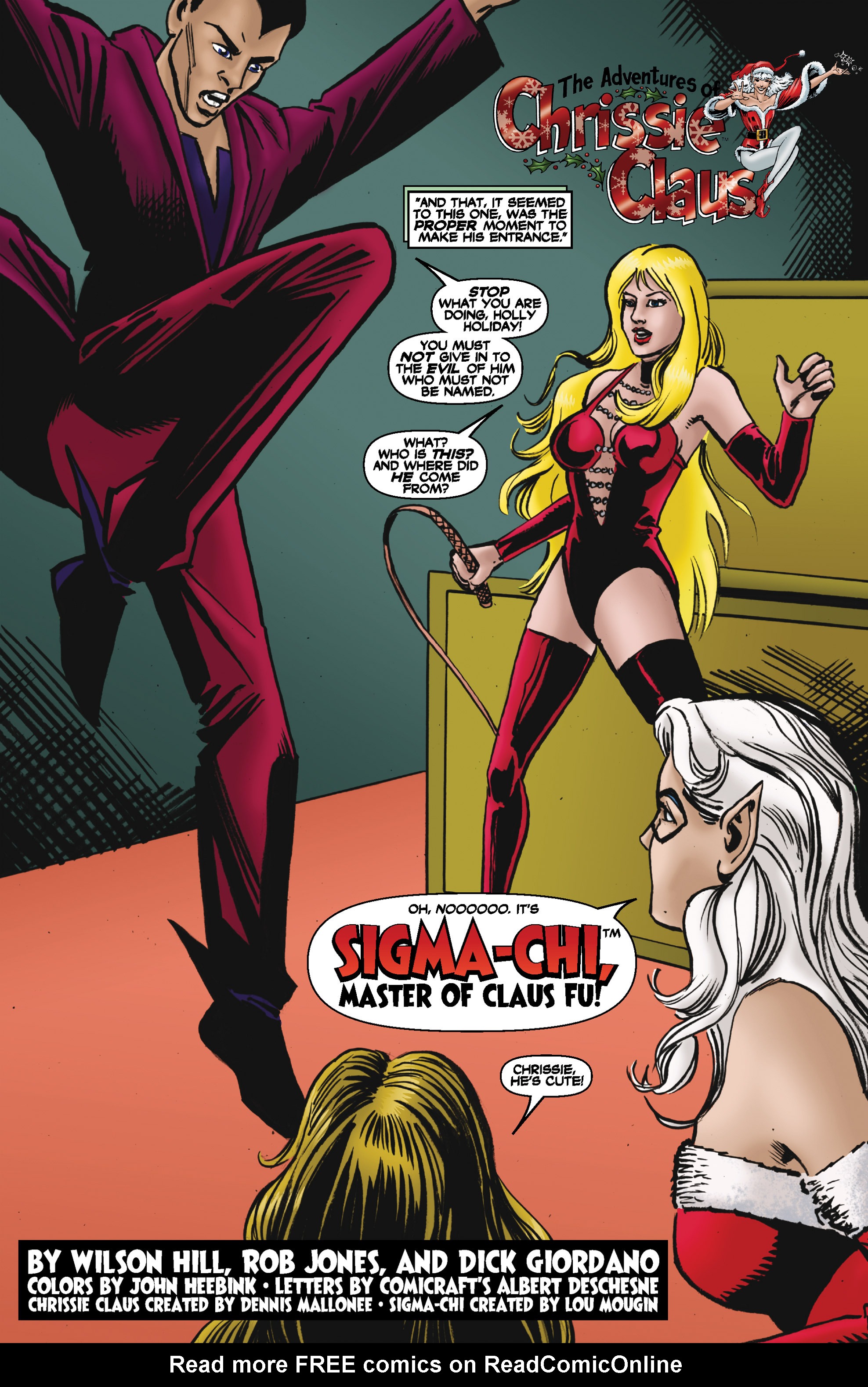 Read online The Adventures of Chrissie Claus comic -  Issue #4 - 6