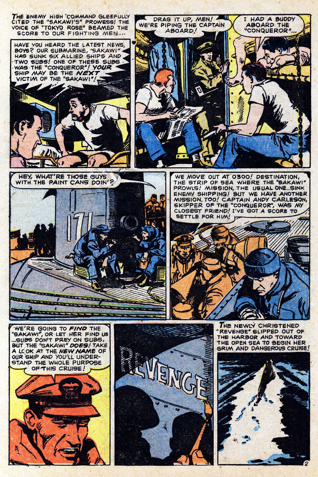 Read online Navy Action (1957) comic -  Issue #18 - 4