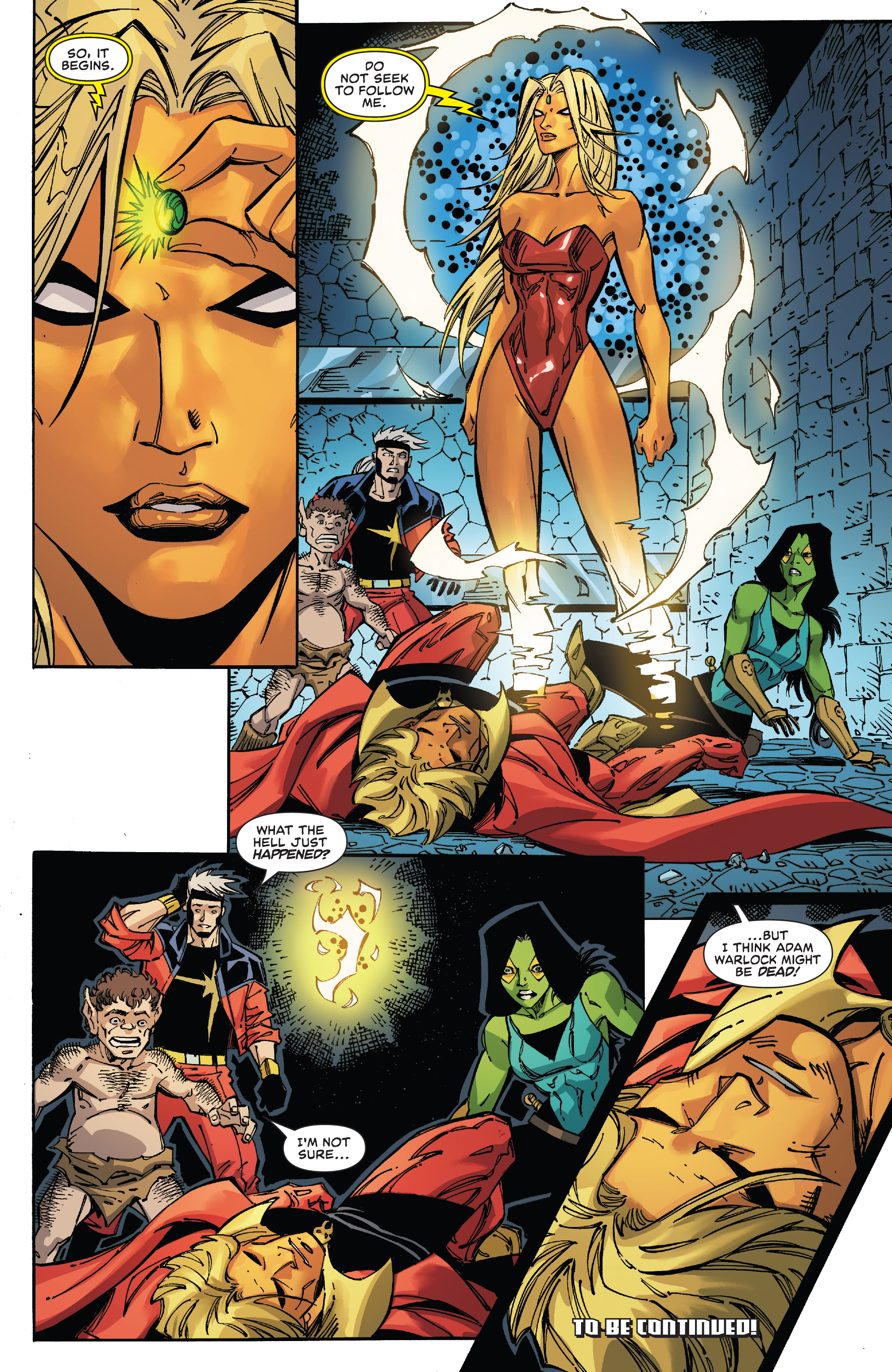 Read online Warlock: Rebirth comic -  Issue #1 - 21