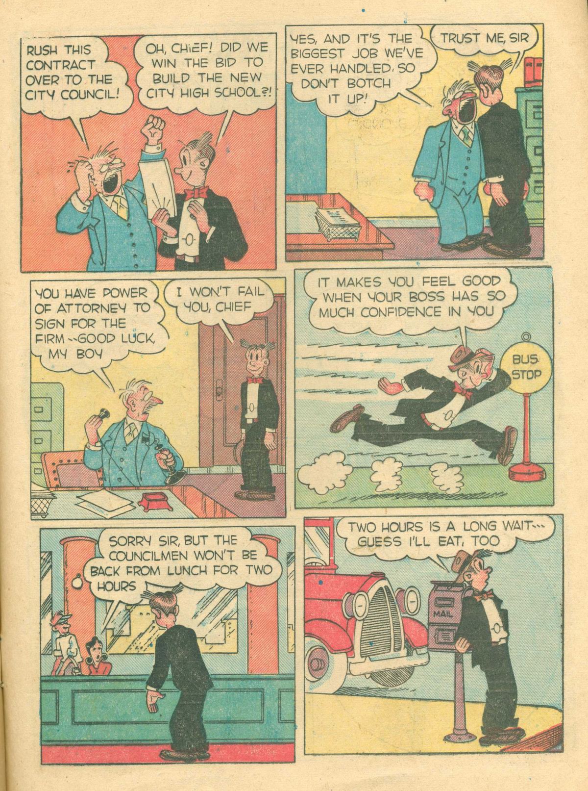 Read online Blondie Comics (1947) comic -  Issue #2 - 25