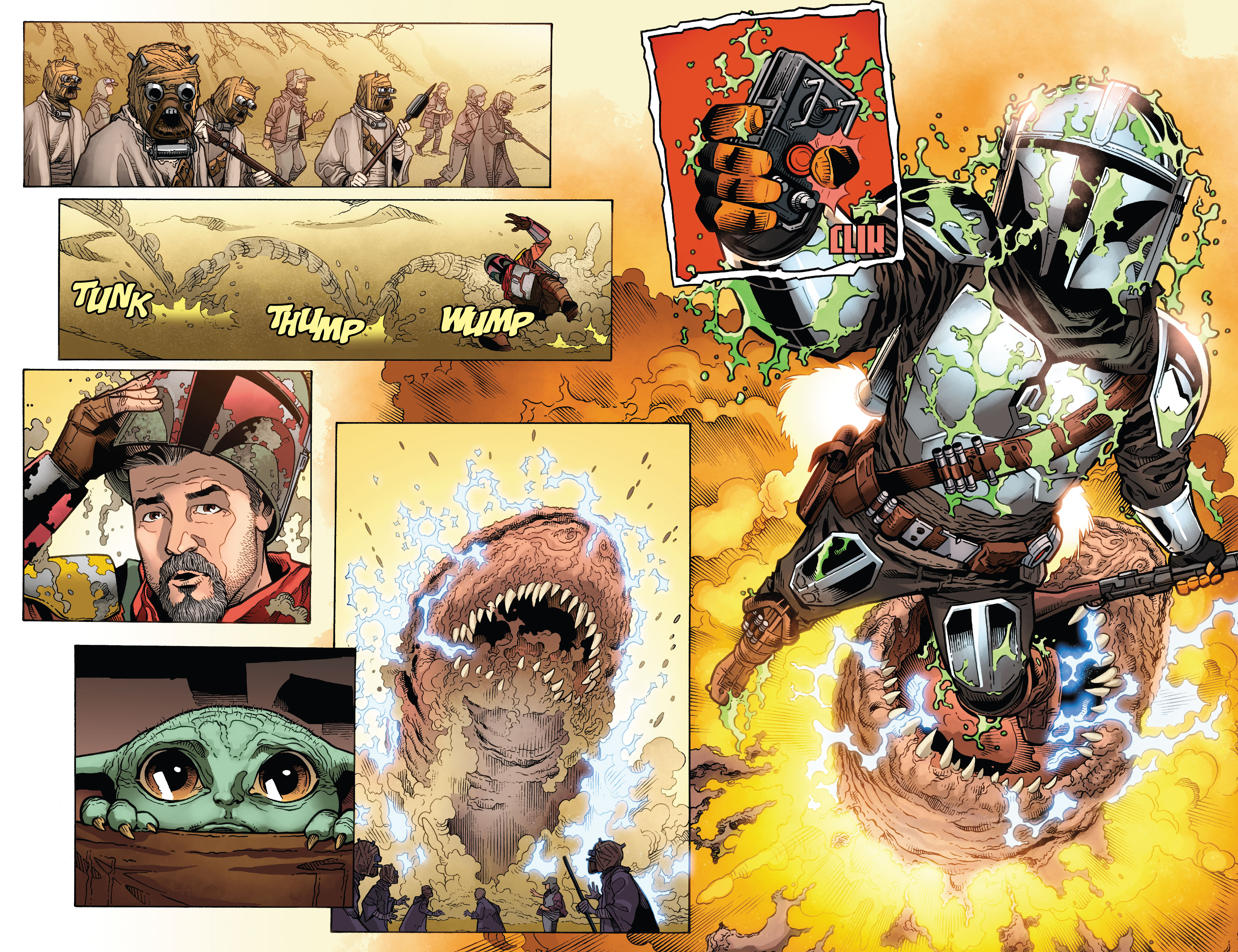 Read online Star Wars: The Mandalorian Season 2 comic -  Issue #1 - 39
