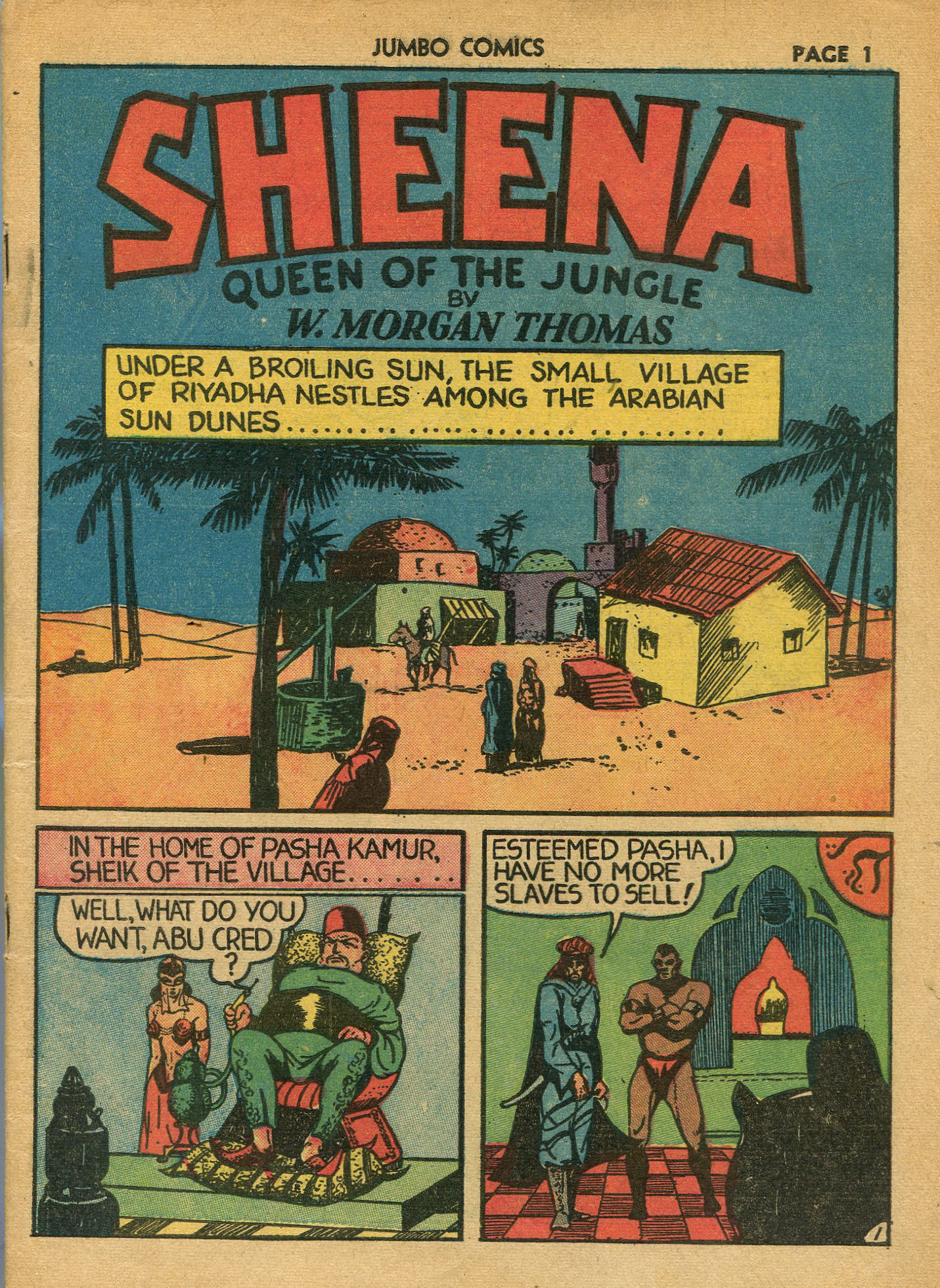 Read online Jumbo Comics comic -  Issue #12 - 3