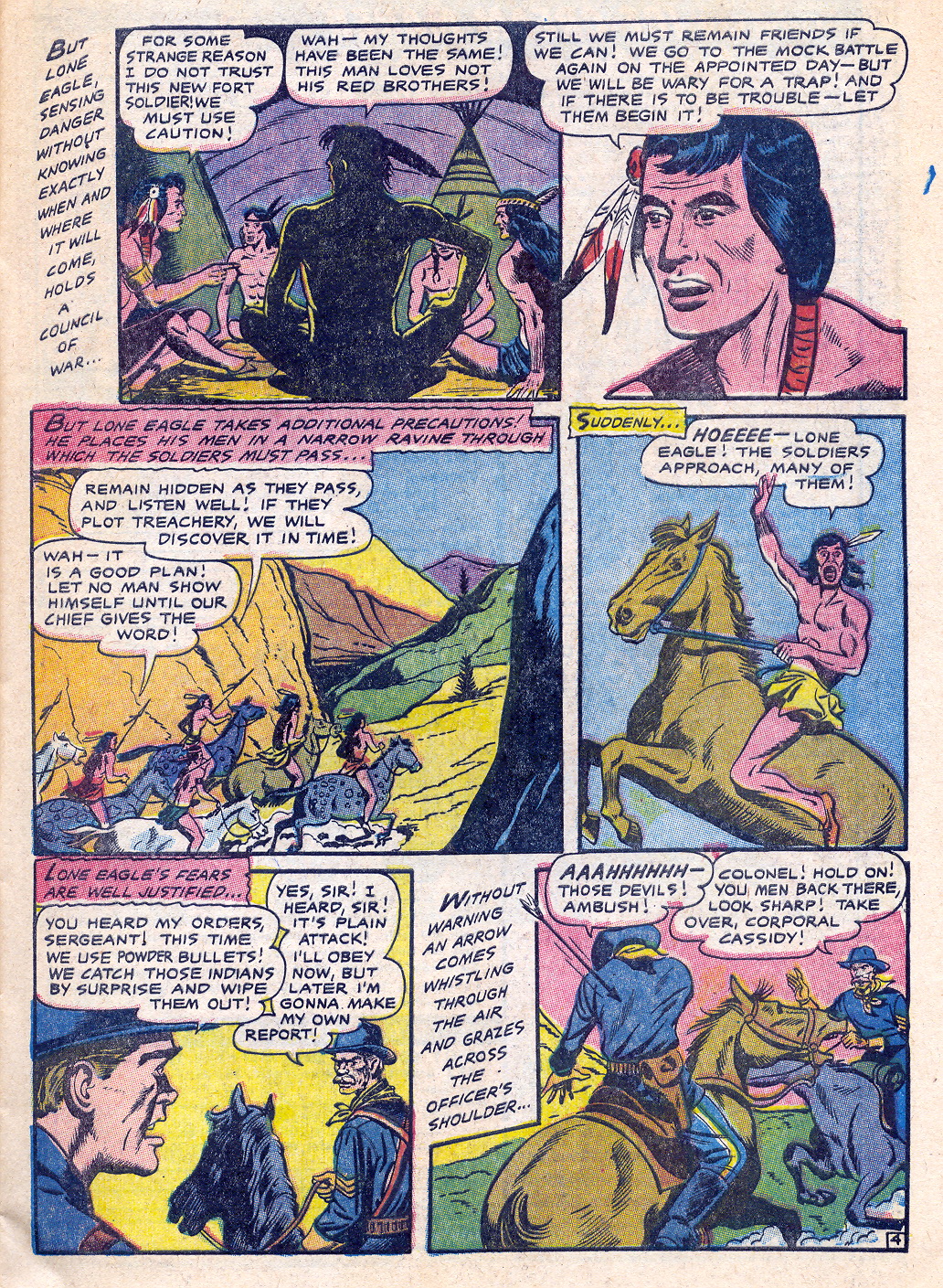 Read online Gunsmoke Trail comic -  Issue #3 - 7