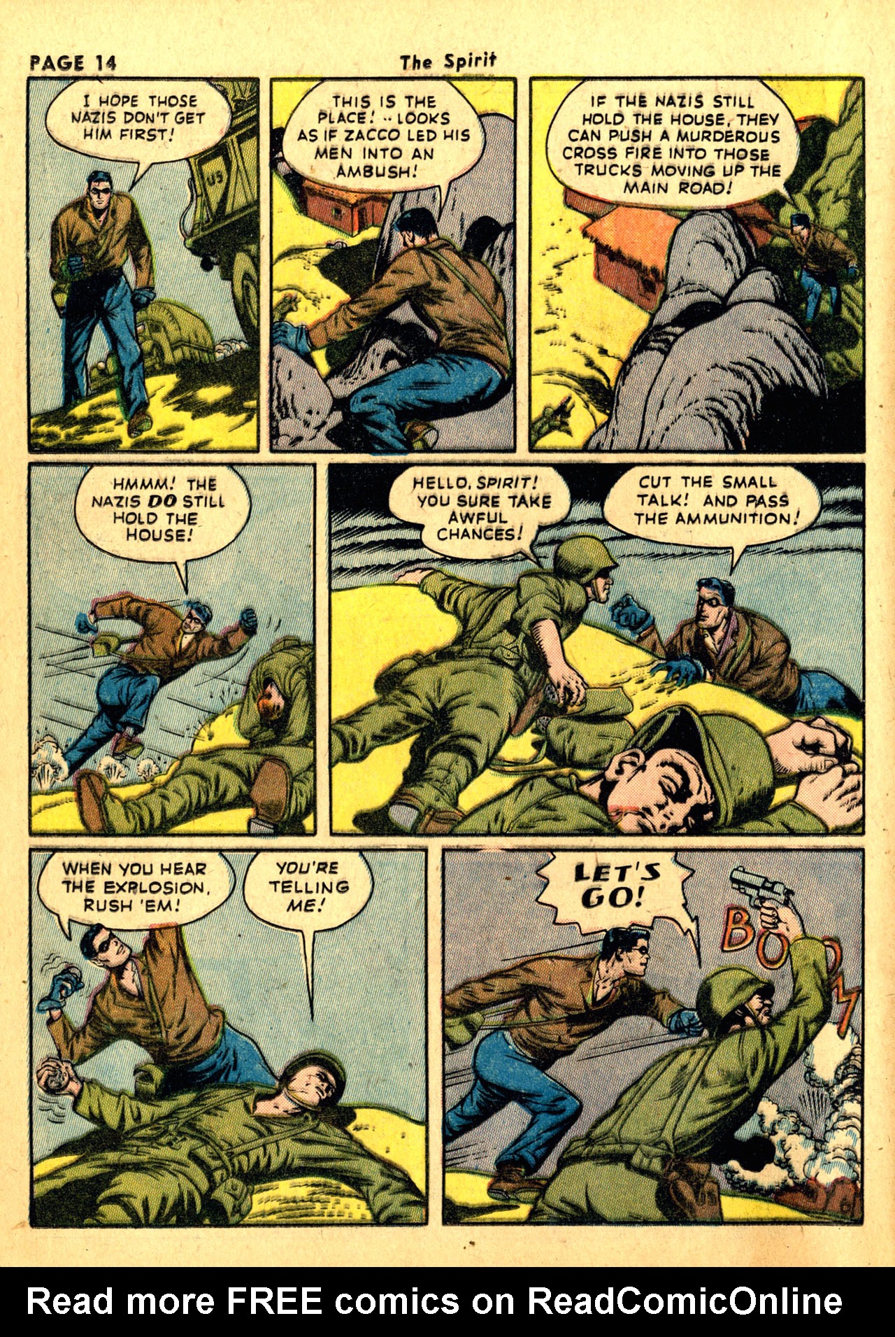 Read online The Spirit (1944) comic -  Issue #1 - 16