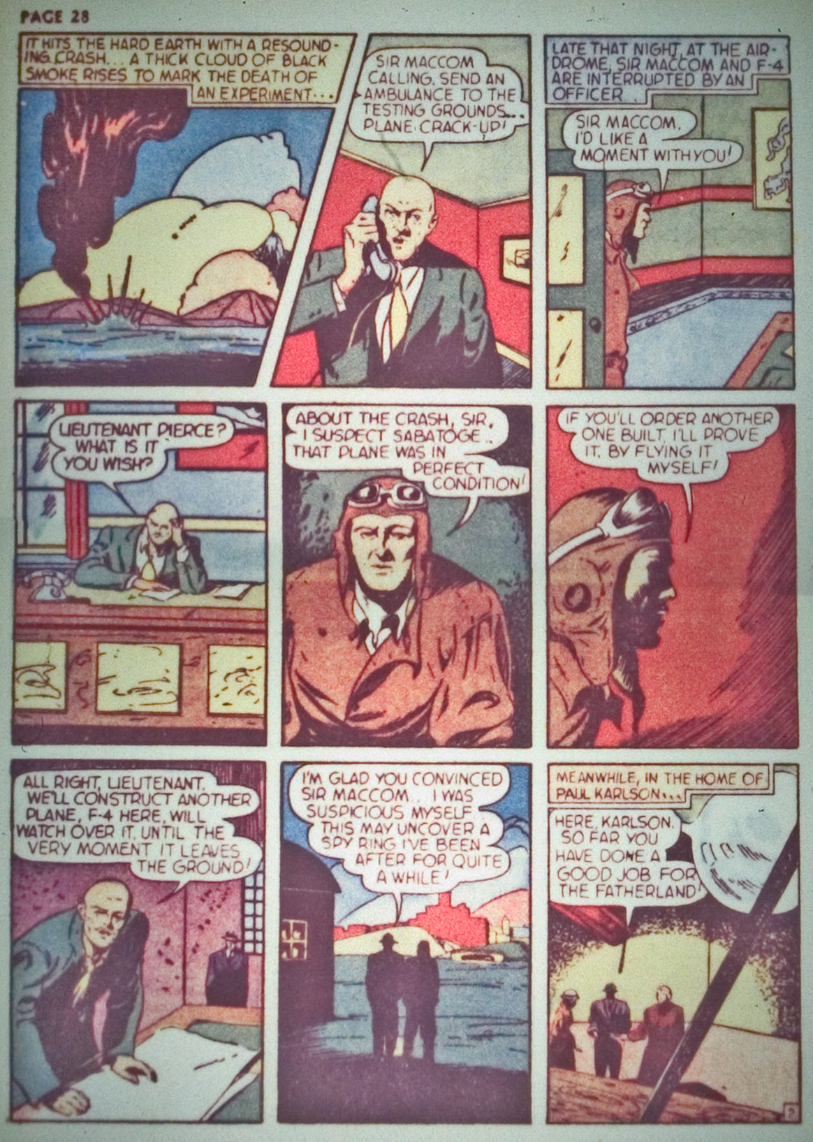 Read online Wings Comics comic -  Issue #1 - 31