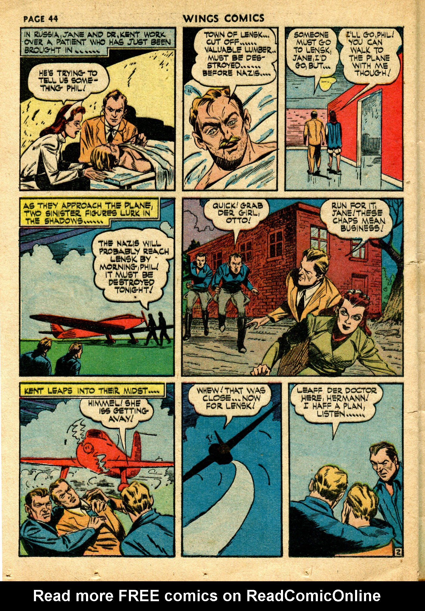 Read online Wings Comics comic -  Issue #15 - 46