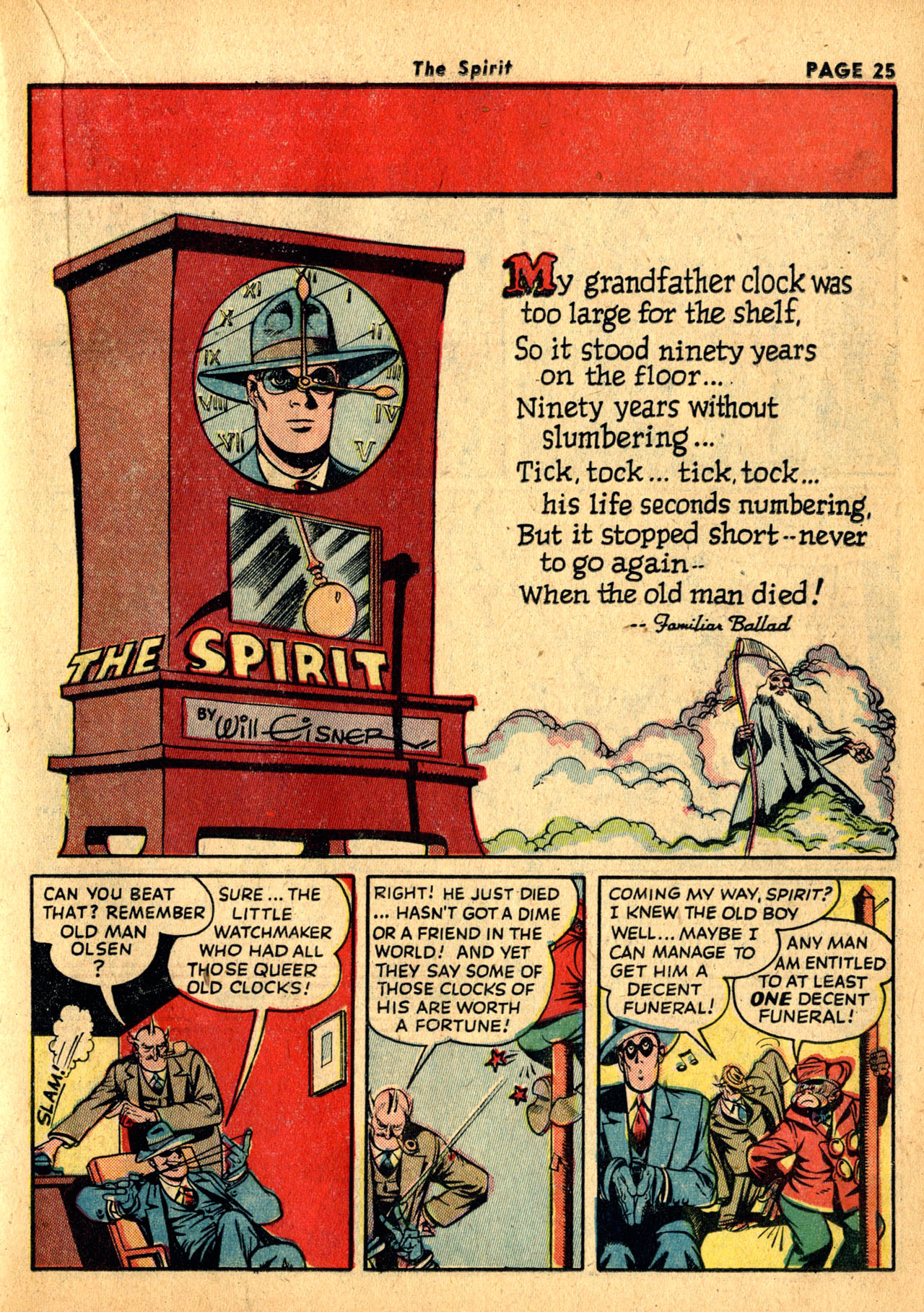 Read online The Spirit (1944) comic -  Issue #1 - 27