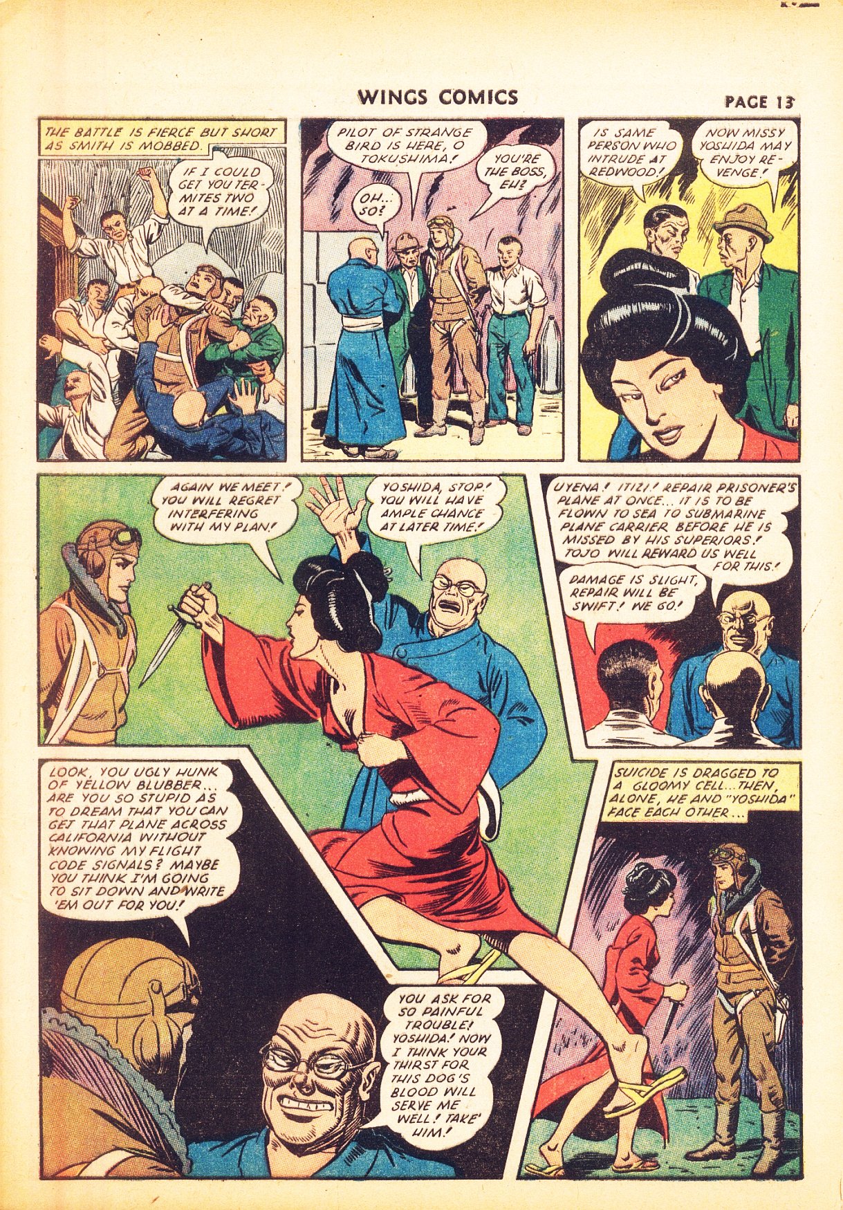 Read online Wings Comics comic -  Issue #24 - 15