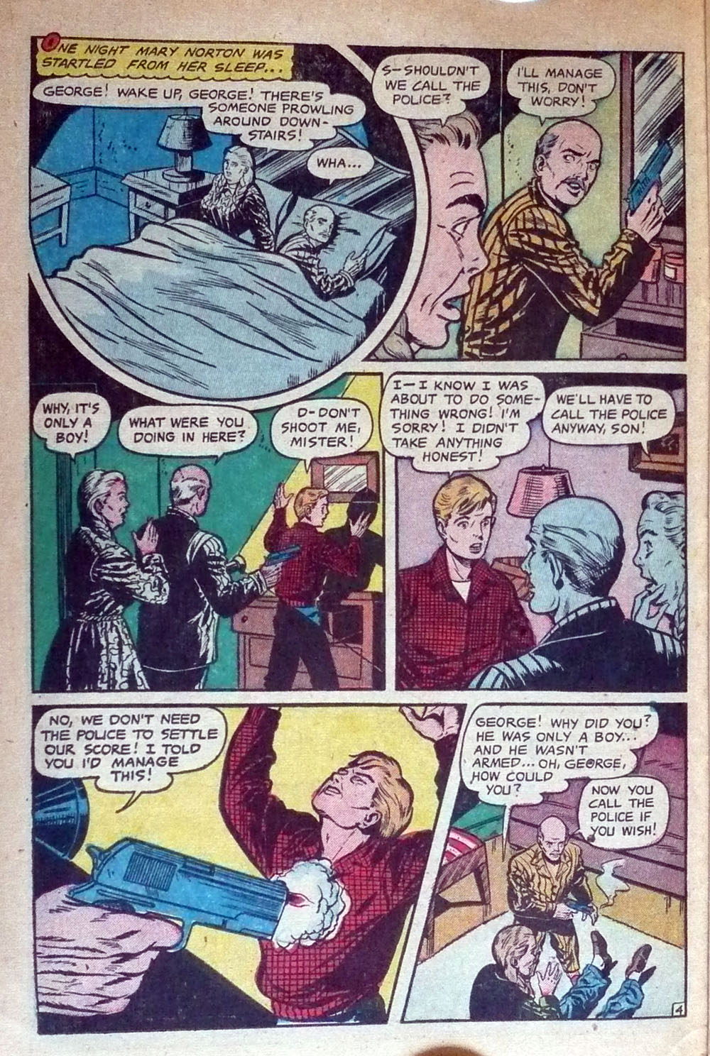 Read online Haunted Thrills comic -  Issue #7 - 14