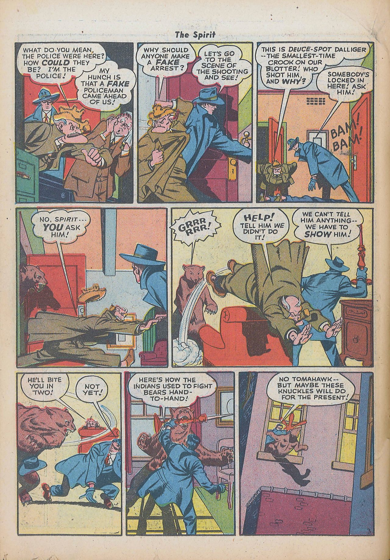 Read online The Spirit (1944) comic -  Issue #9 - 28