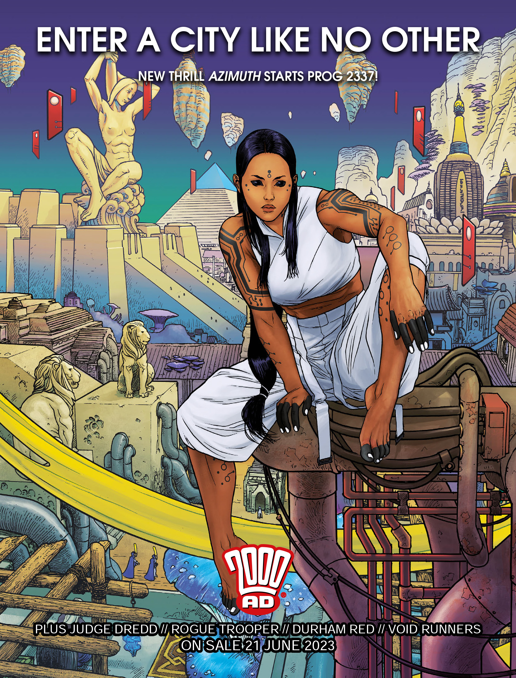 Read online Judge Dredd Megazine (Vol. 5) comic -  Issue #457 - 57