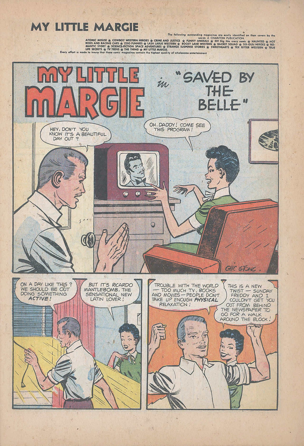 Read online My Little Margie (1954) comic -  Issue #3 - 3