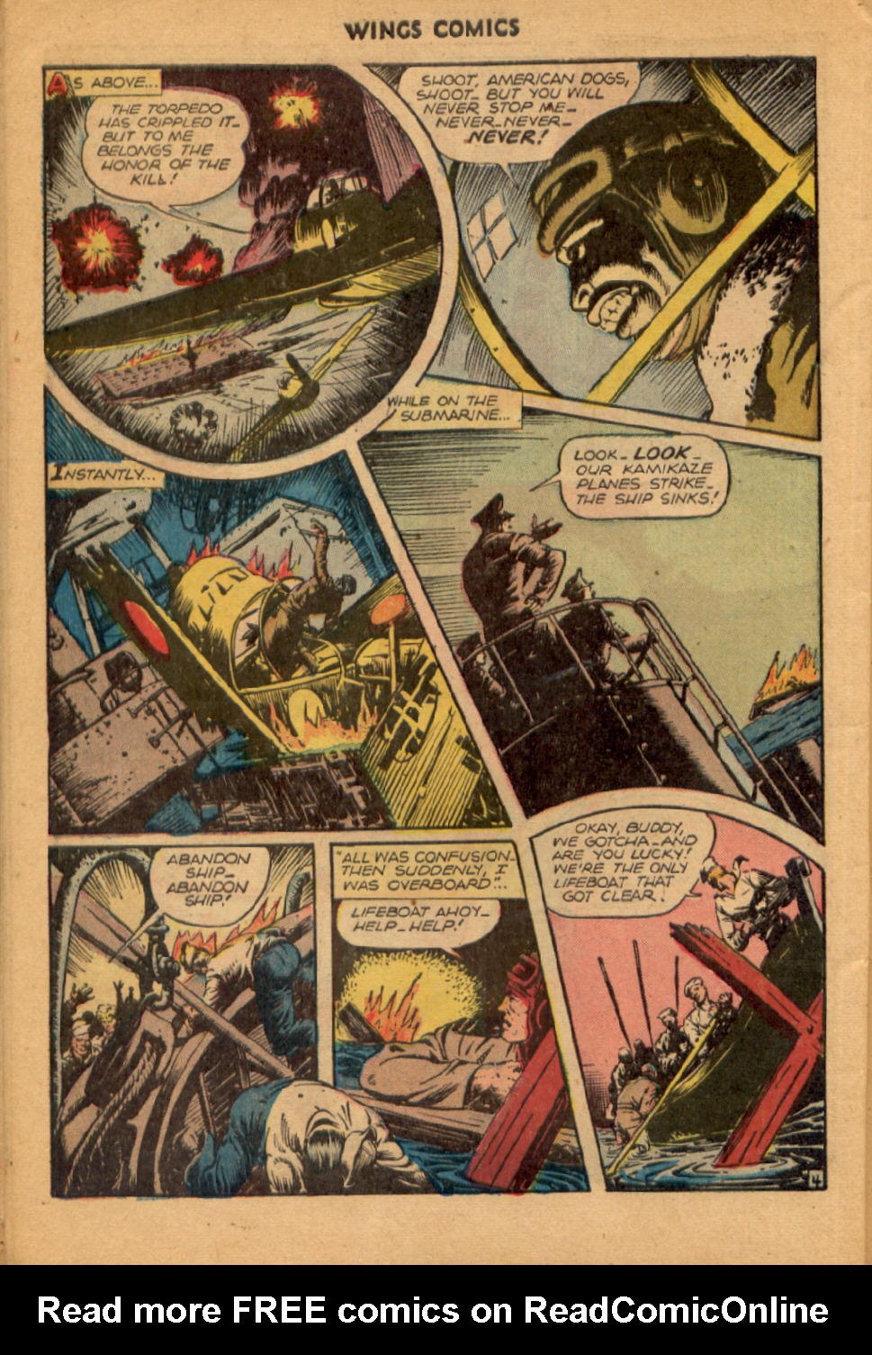Read online Wings Comics comic -  Issue #72 - 46