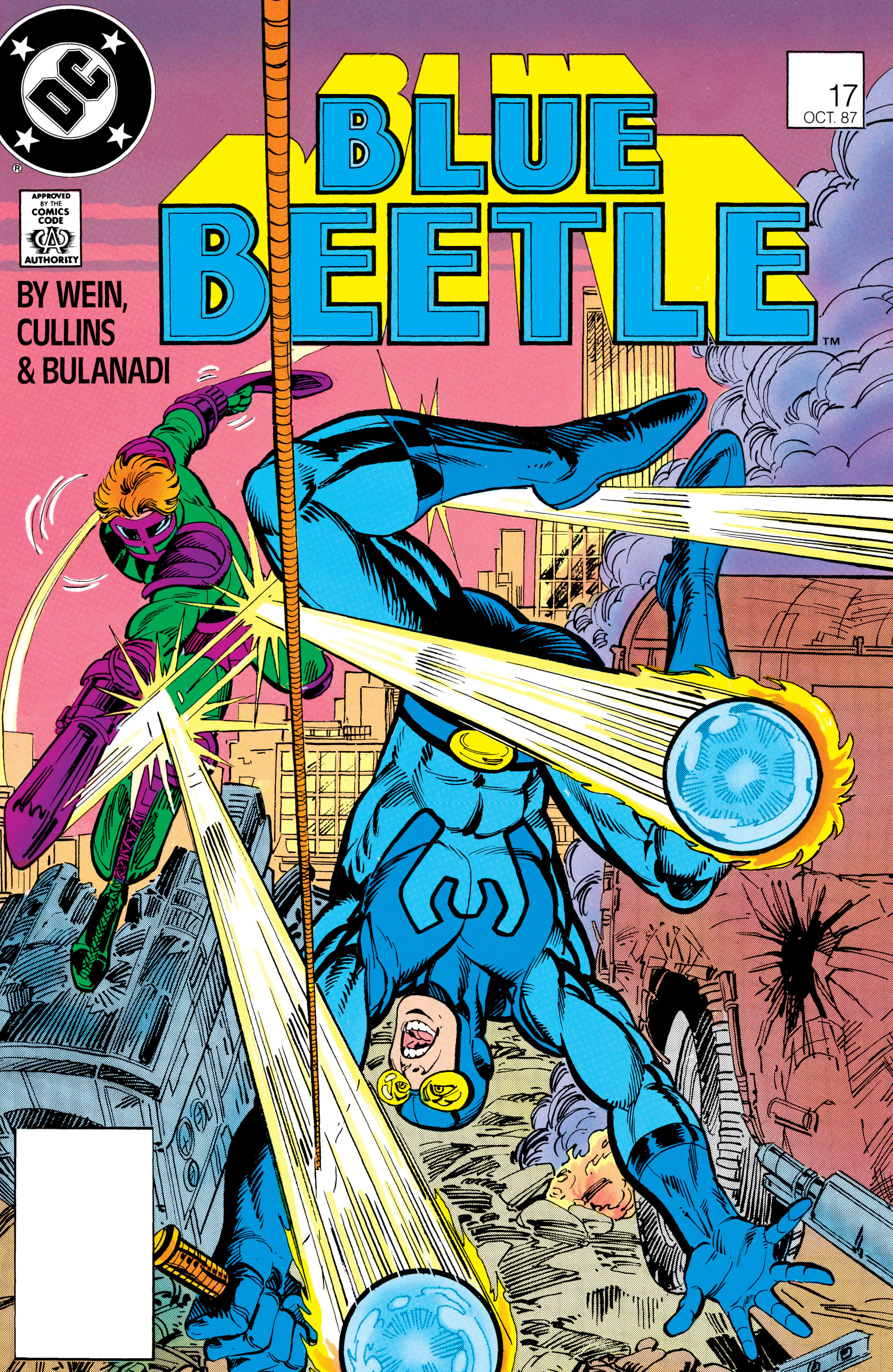 Read online Blue Beetle (1986) comic -  Issue #17 - 1