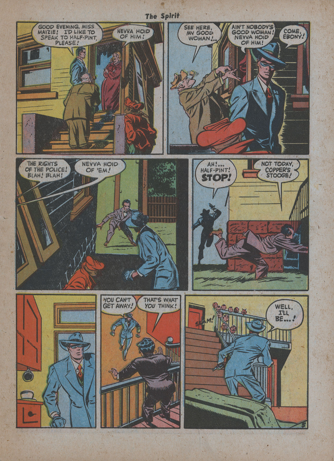 Read online The Spirit (1944) comic -  Issue #16 - 31