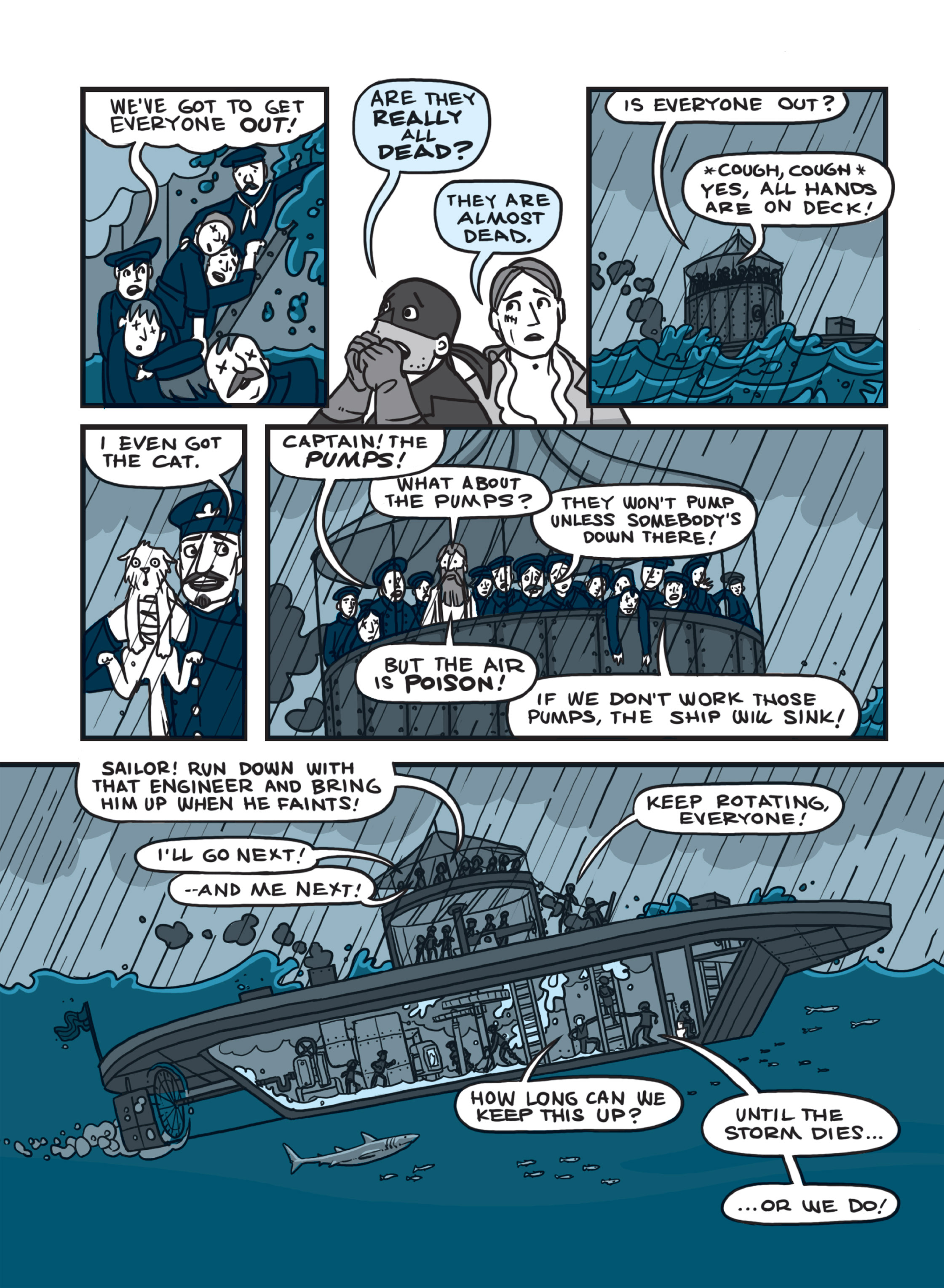 Read online Nathan Hale's Hazardous Tales comic -  Issue # TPB 2 - 73