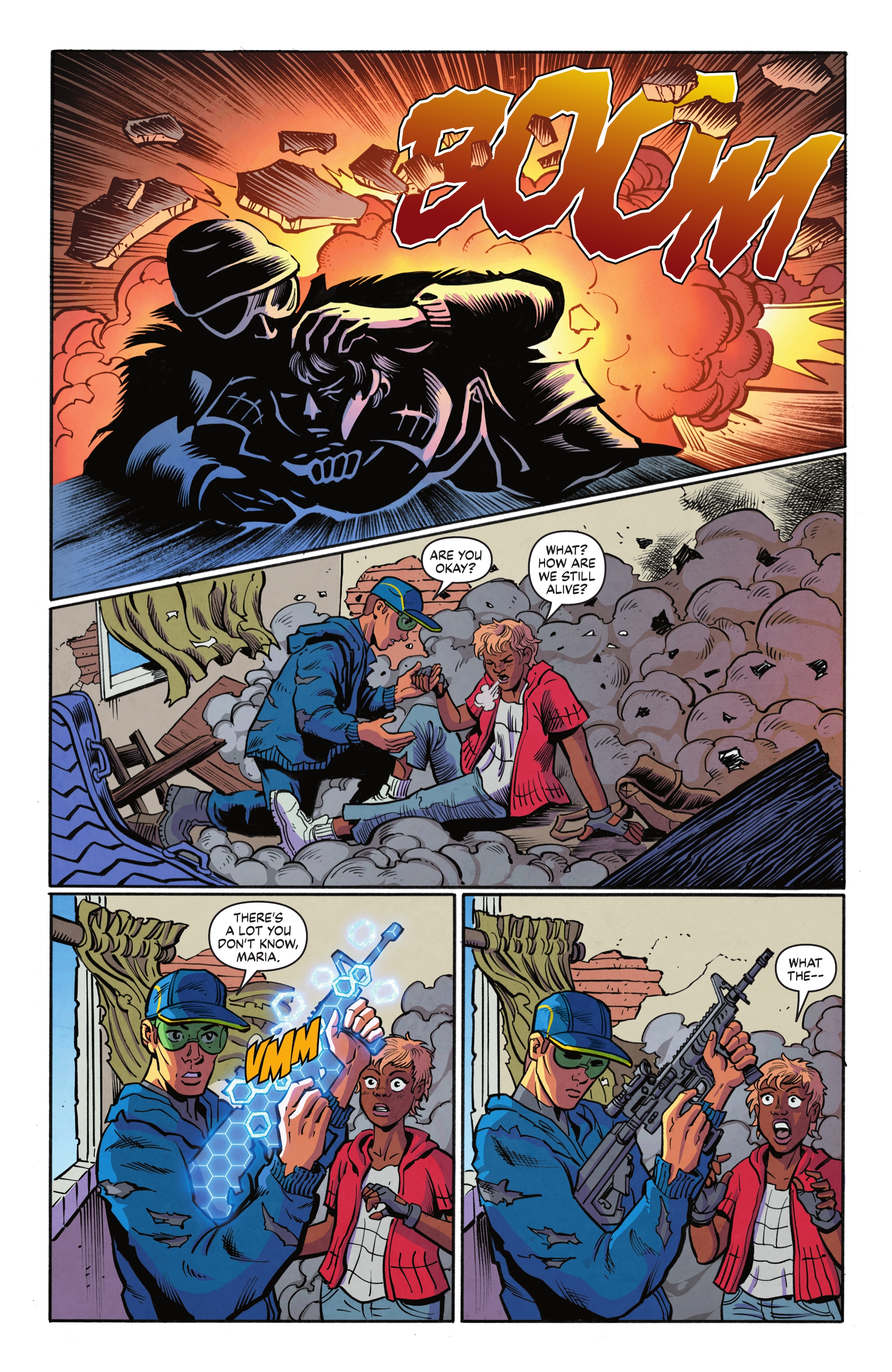 Read online New Talent Showcase: The Milestone Initiative comic -  Issue # TPB - 57