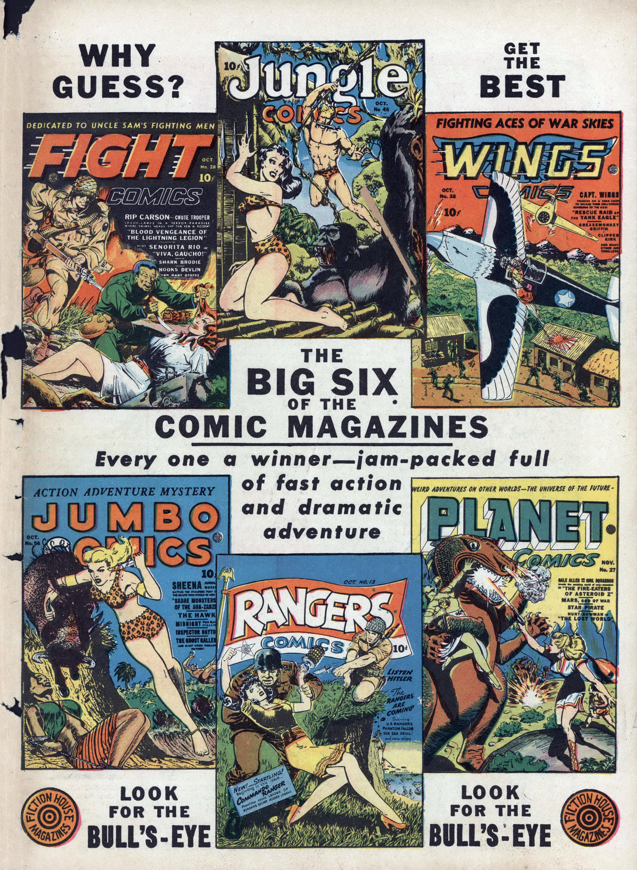 Read online Jumbo Comics comic -  Issue #56 - 59