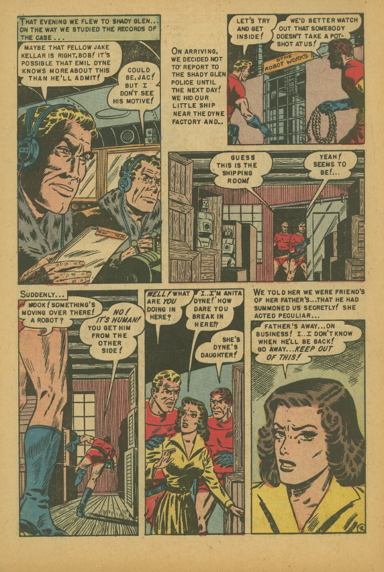 Read online Strange Worlds (1950) comic -  Issue #8 - 6