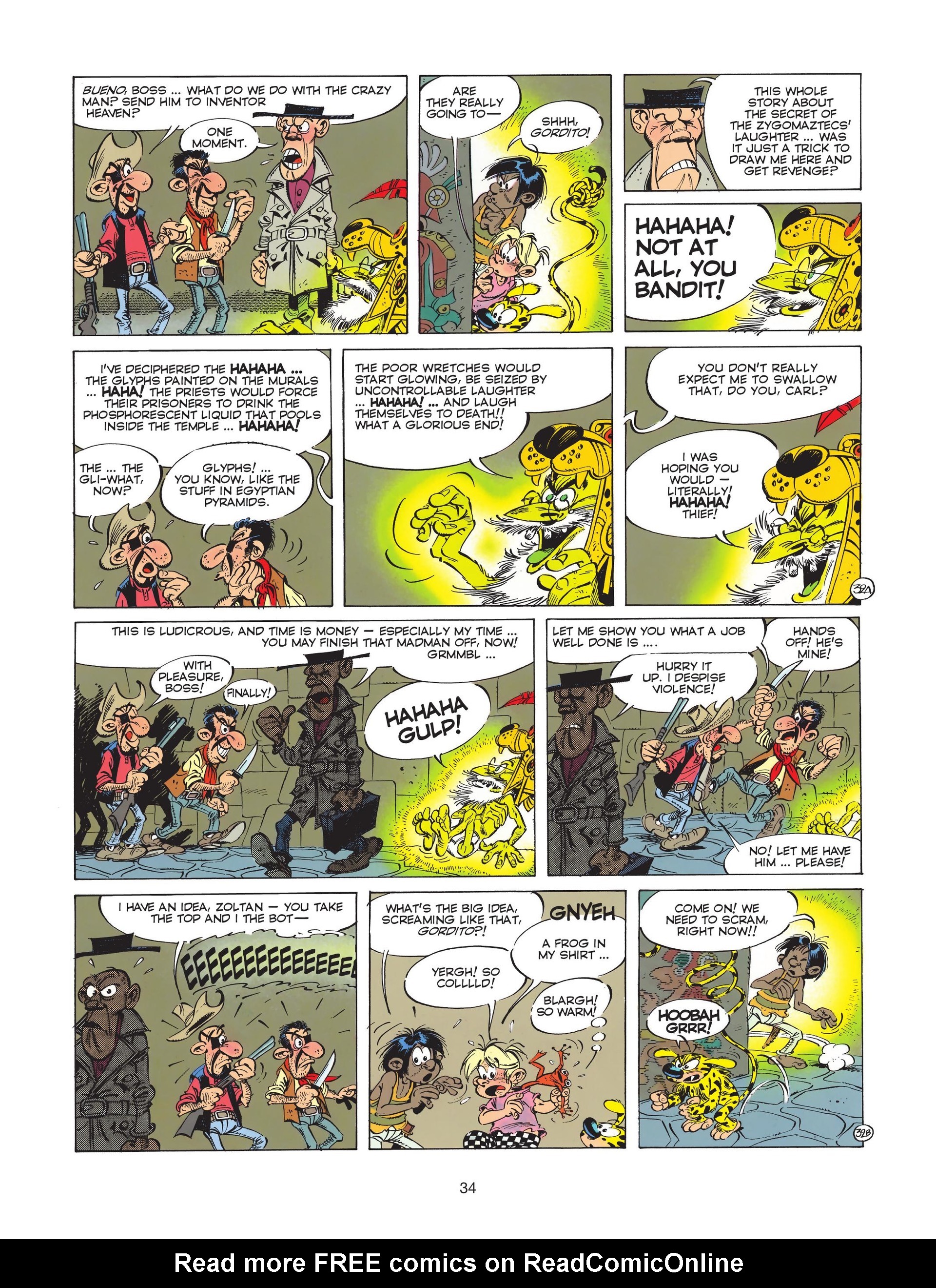 Read online Marsupilami comic -  Issue #8 - 36