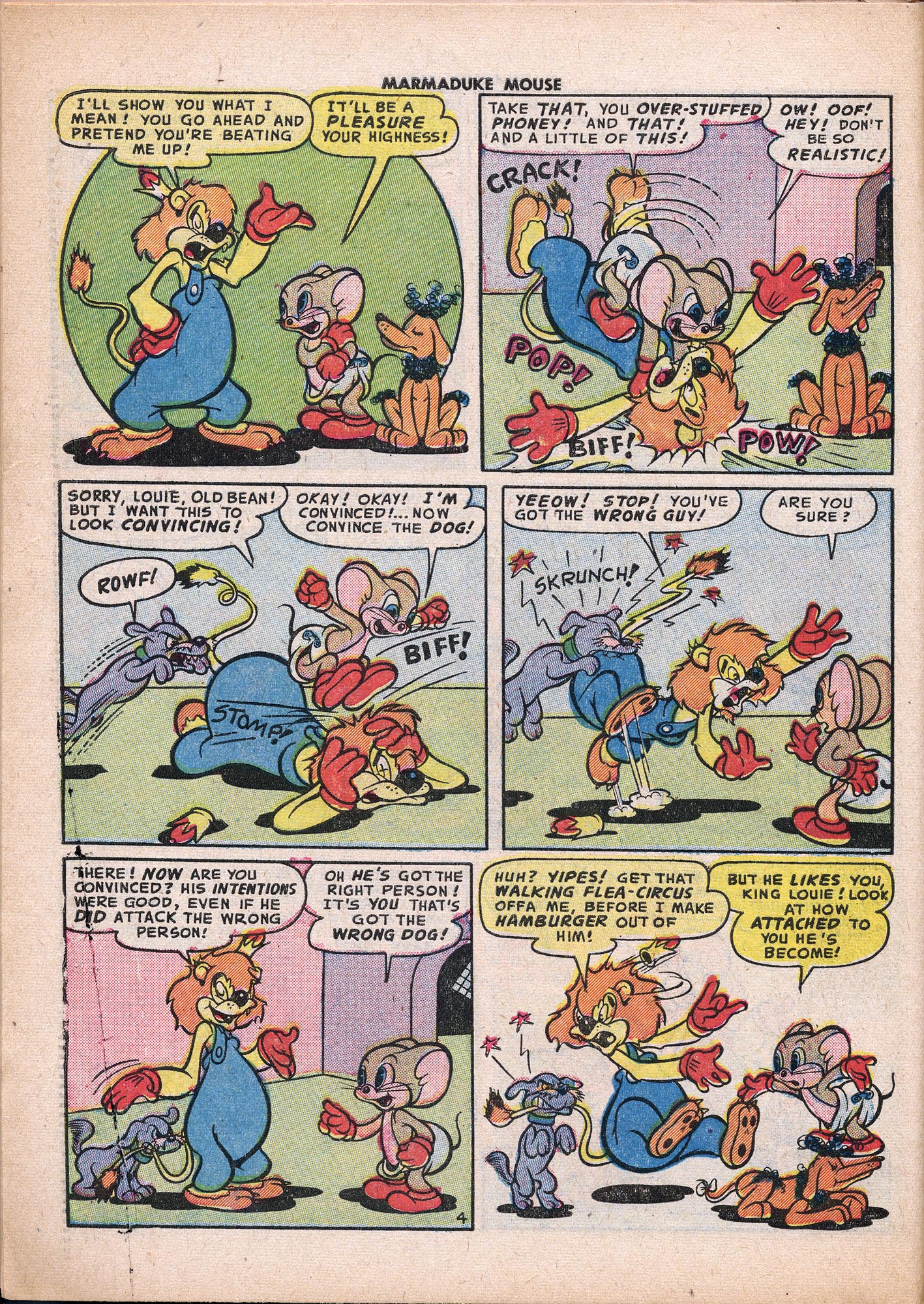 Read online Marmaduke Mouse comic -  Issue #34 - 6