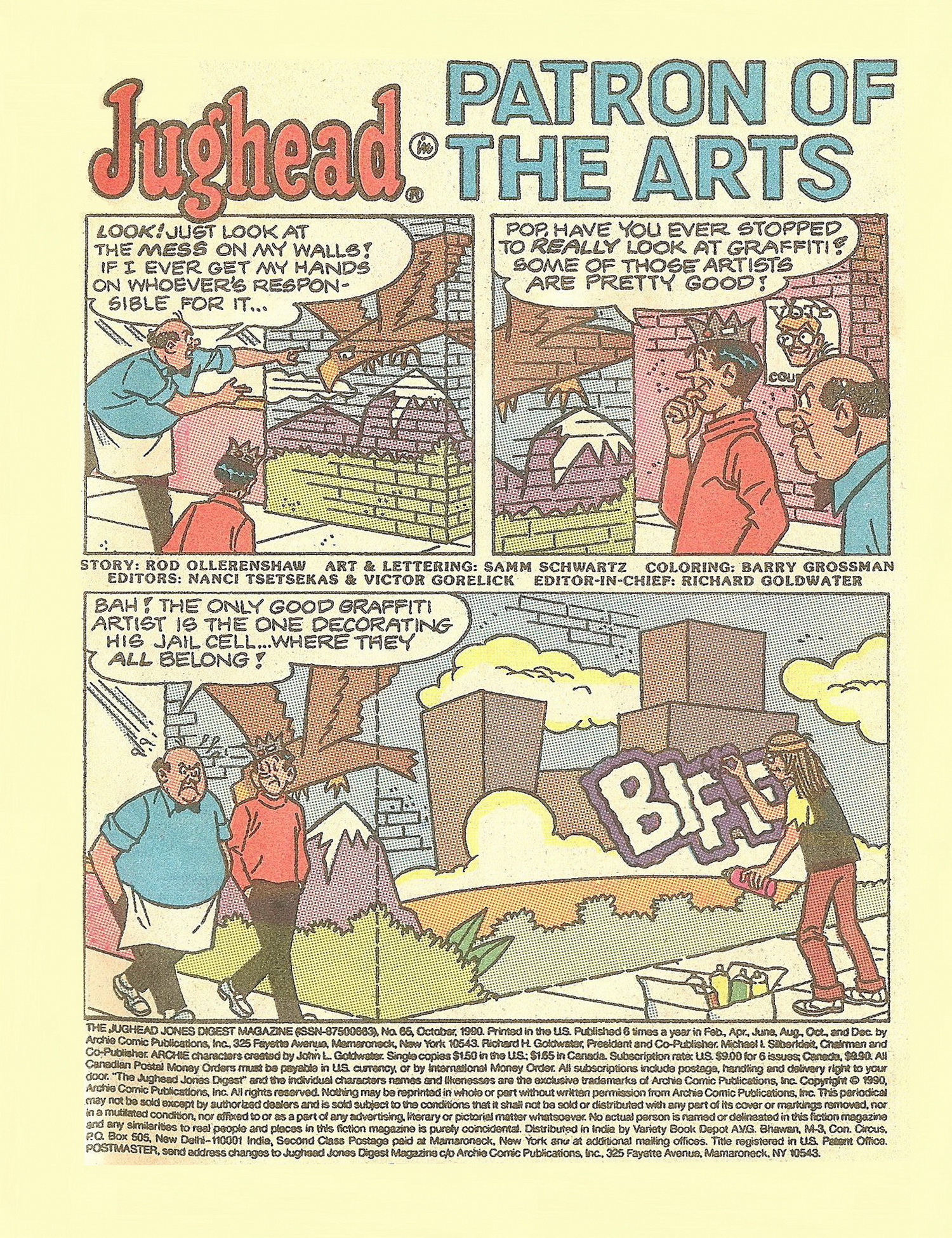 Read online Jughead Jones Comics Digest comic -  Issue #65 - 3
