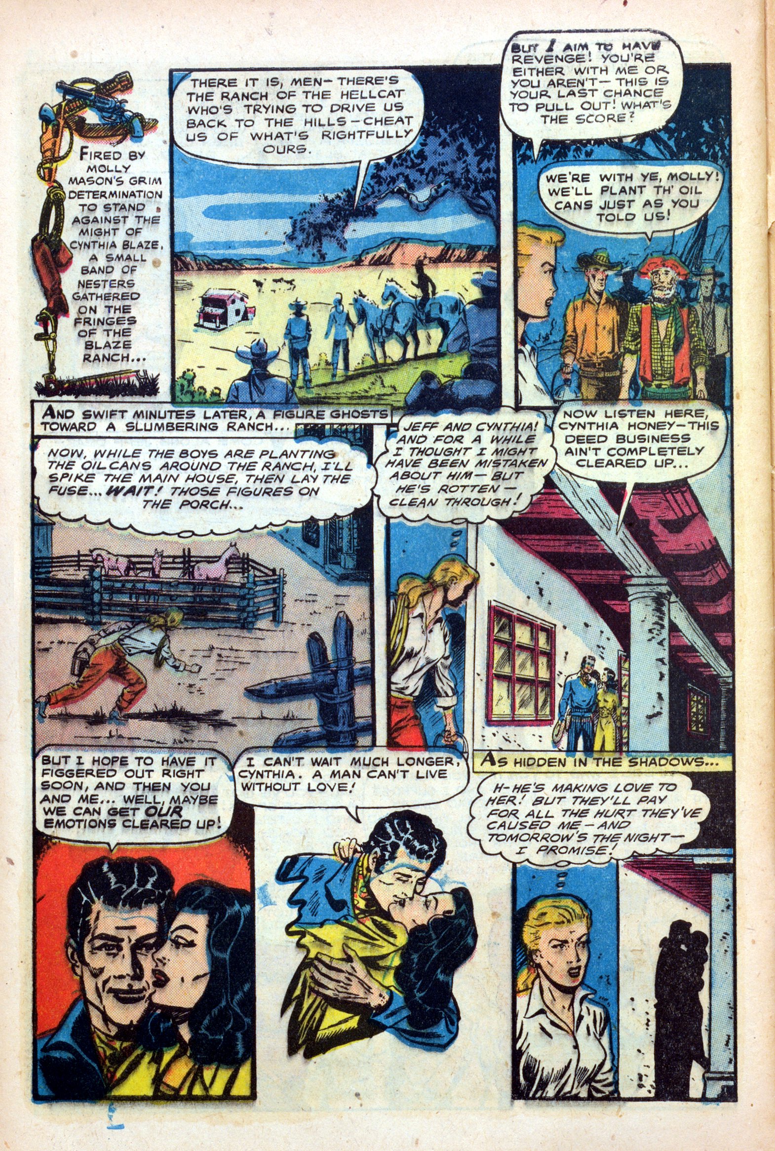 Read online Cowgirl Romances (1950) comic -  Issue #1 - 44