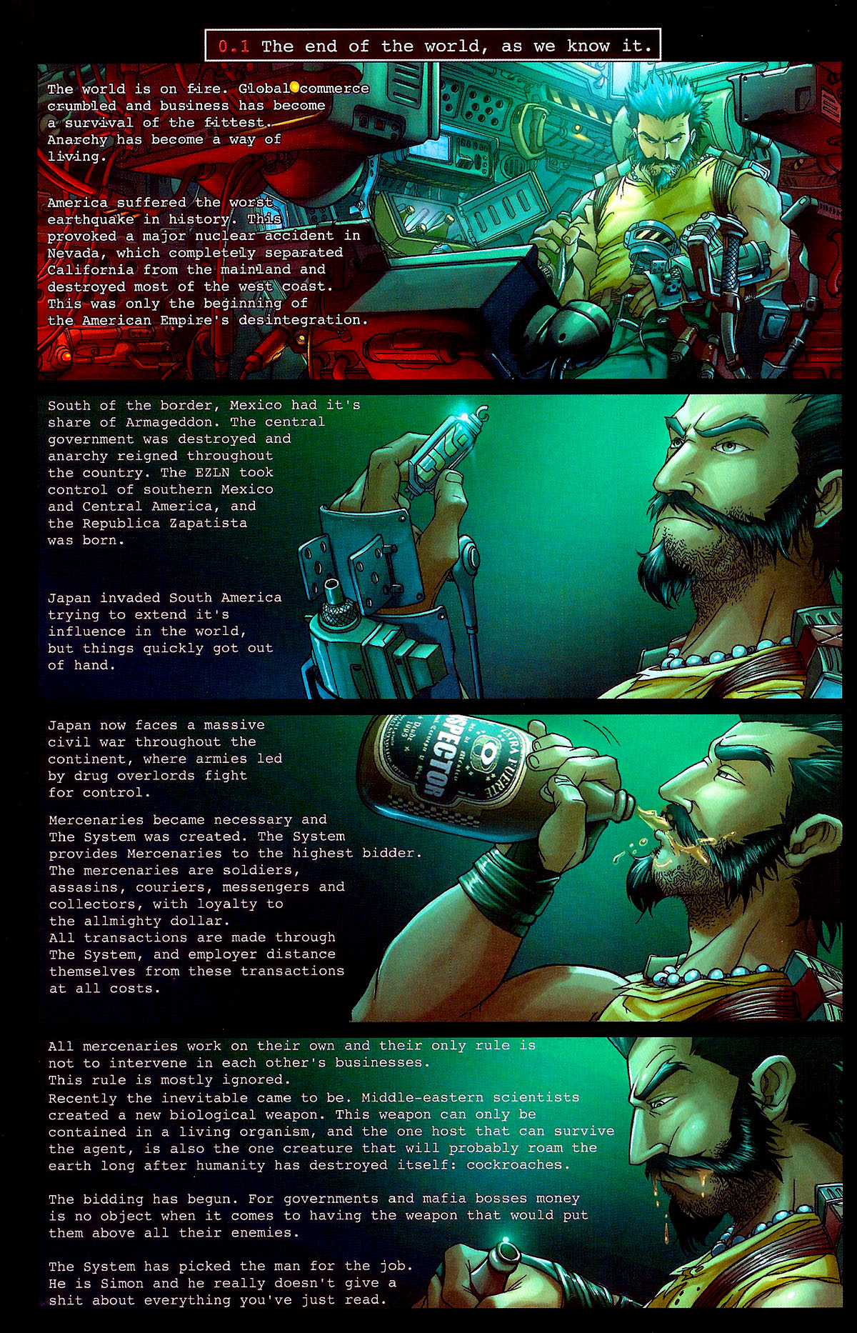 Read online El Arsenal: Unknown Enemy comic -  Issue #1 - 7