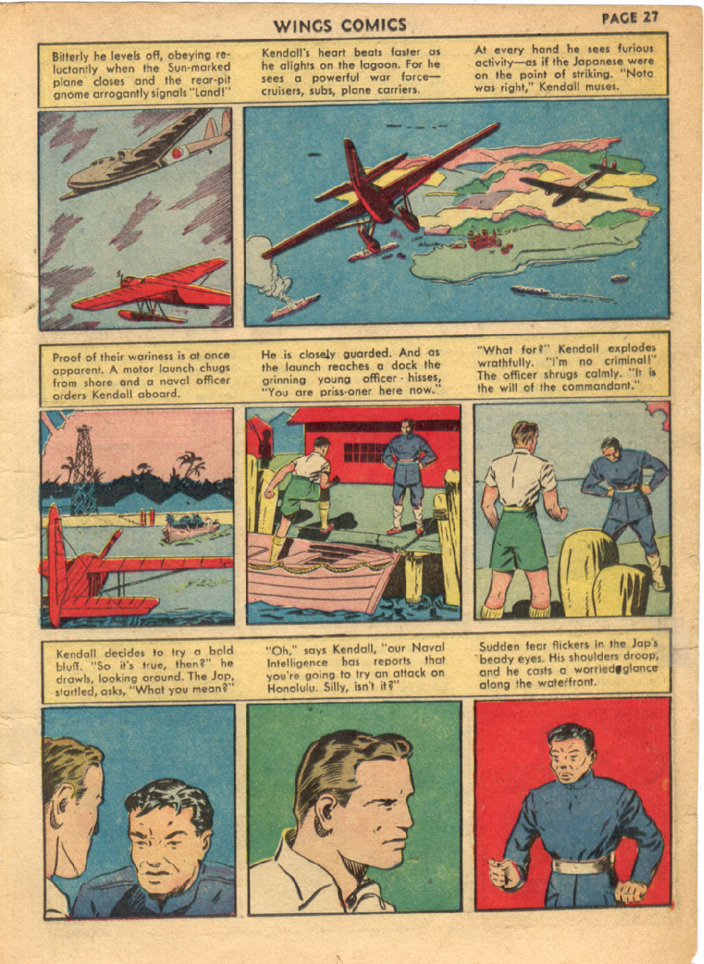 Read online Wings Comics comic -  Issue #21 - 29