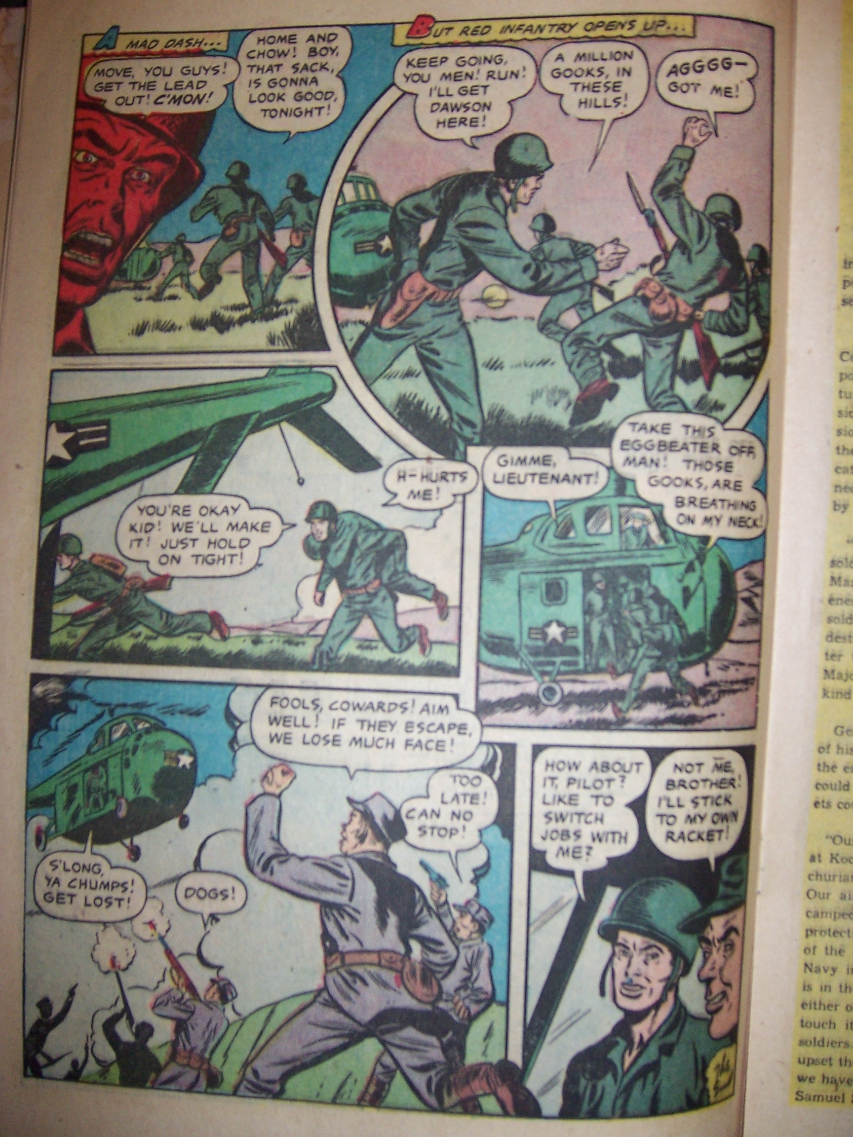Read online G-I in Battle (1952) comic -  Issue #6 - 16