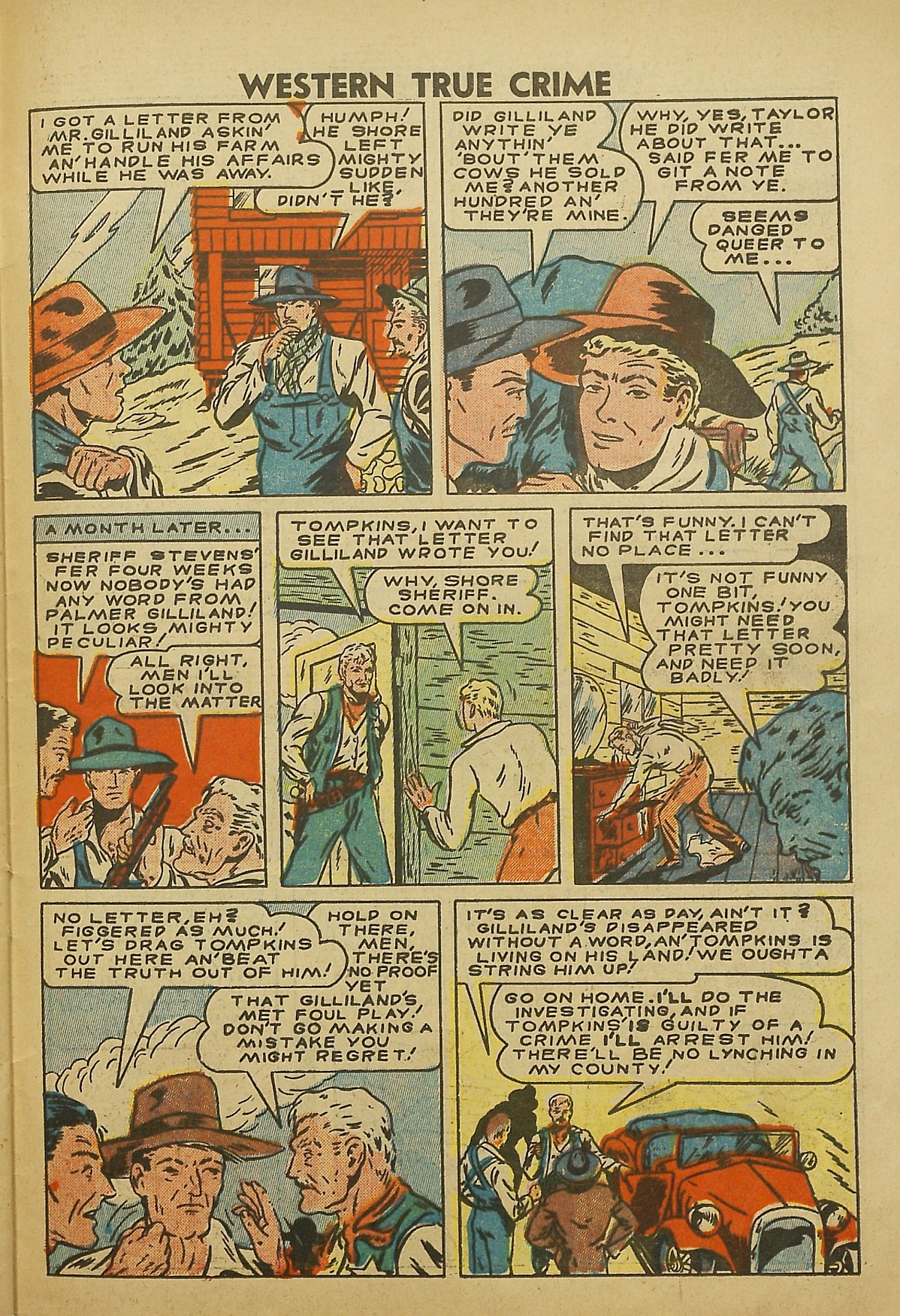 Read online Western True Crime comic -  Issue #3 - 29