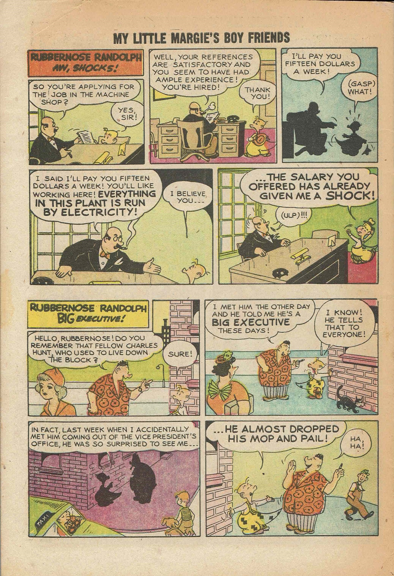 Read online My Little Margie's Boy Friends comic -  Issue #1 - 34