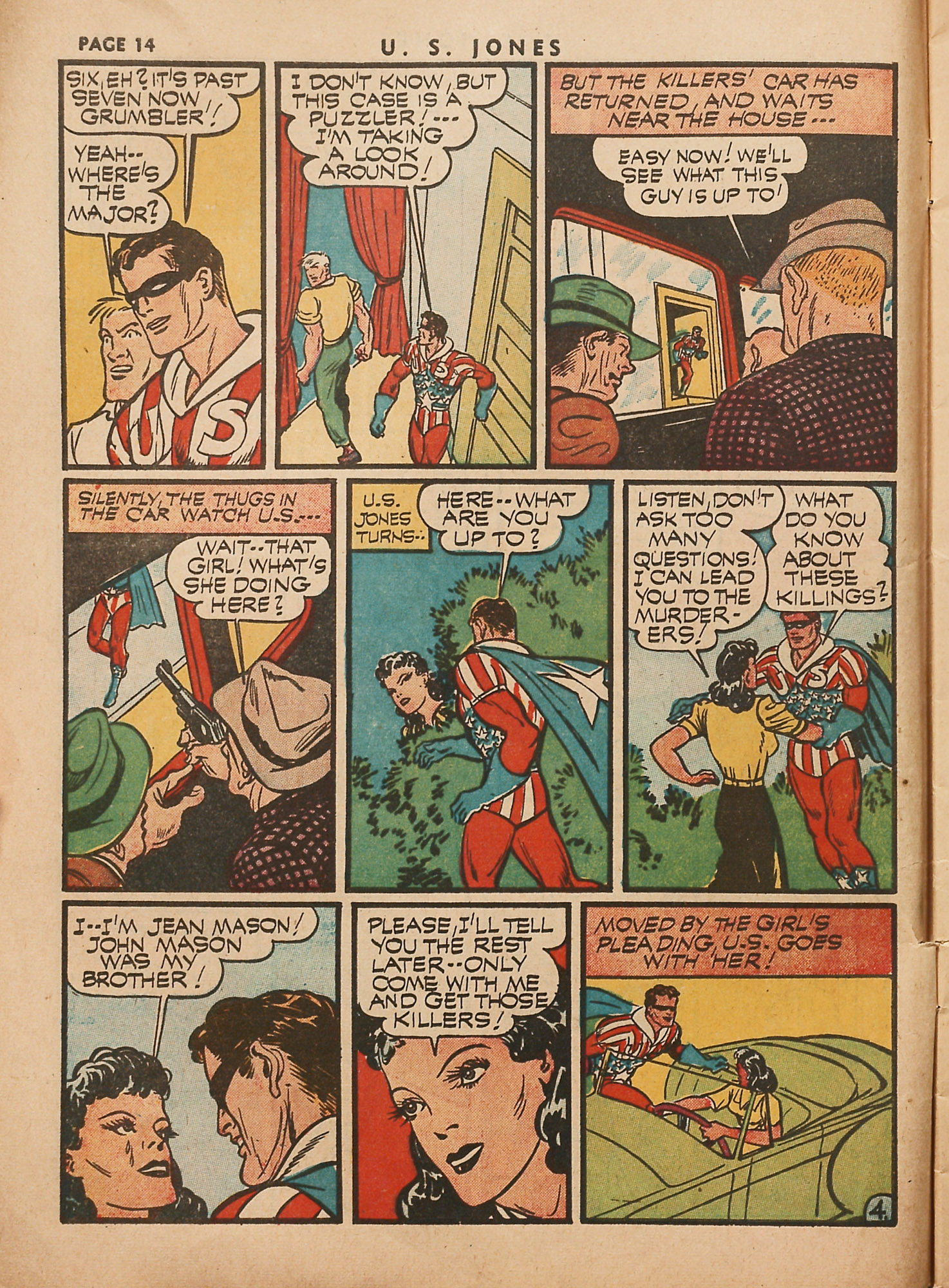 Read online U.S. Jones comic -  Issue #1 - 15