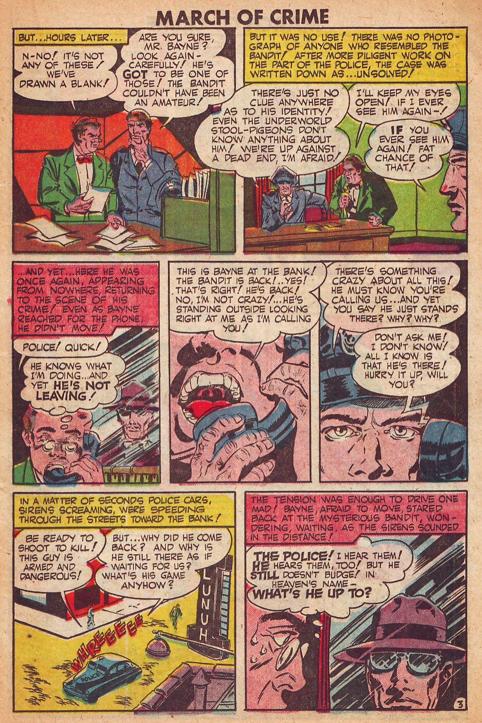 Read online March of Crime comic -  Issue #2 - 13