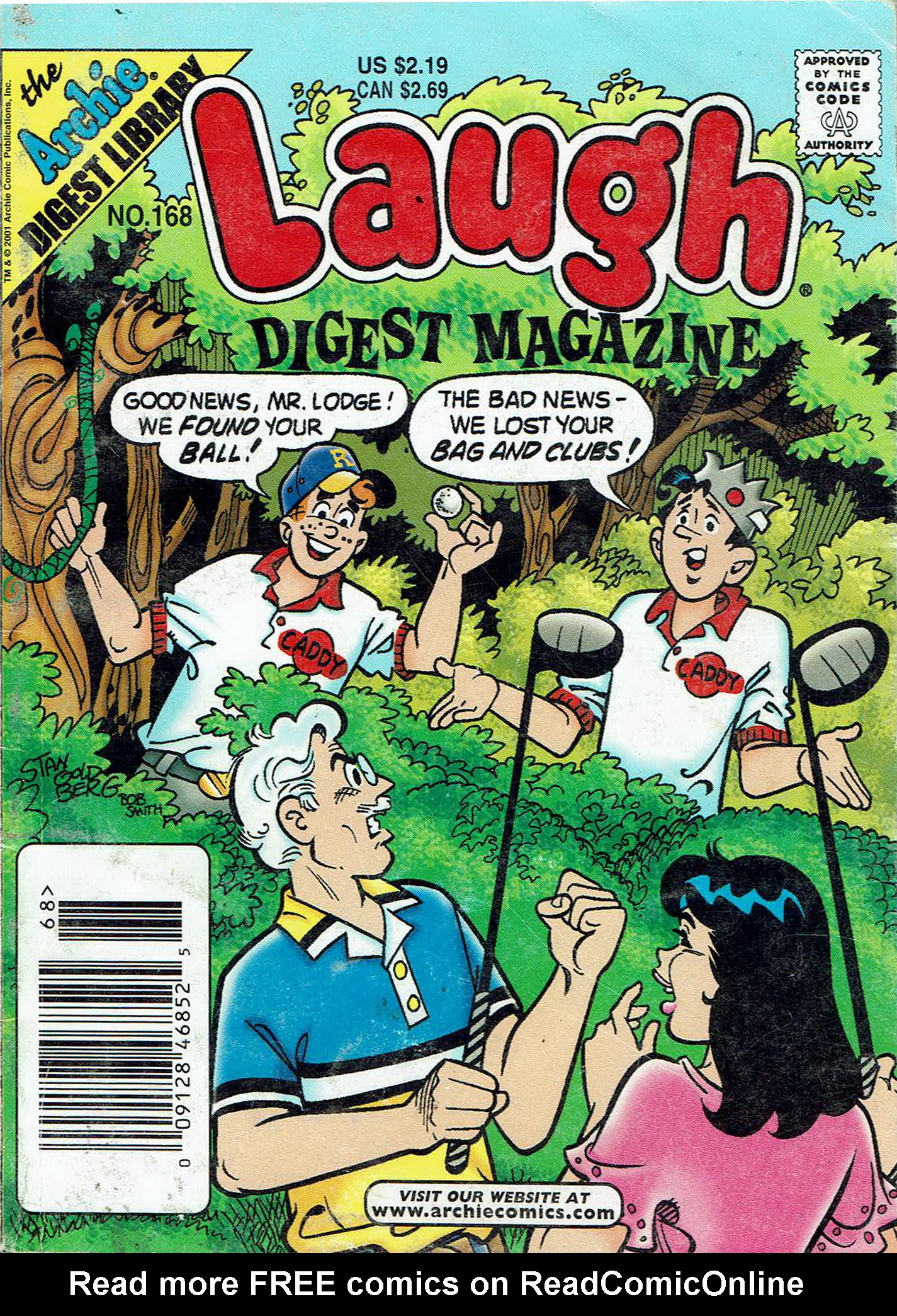 Laugh Comics Digest issue 168 - Page 1