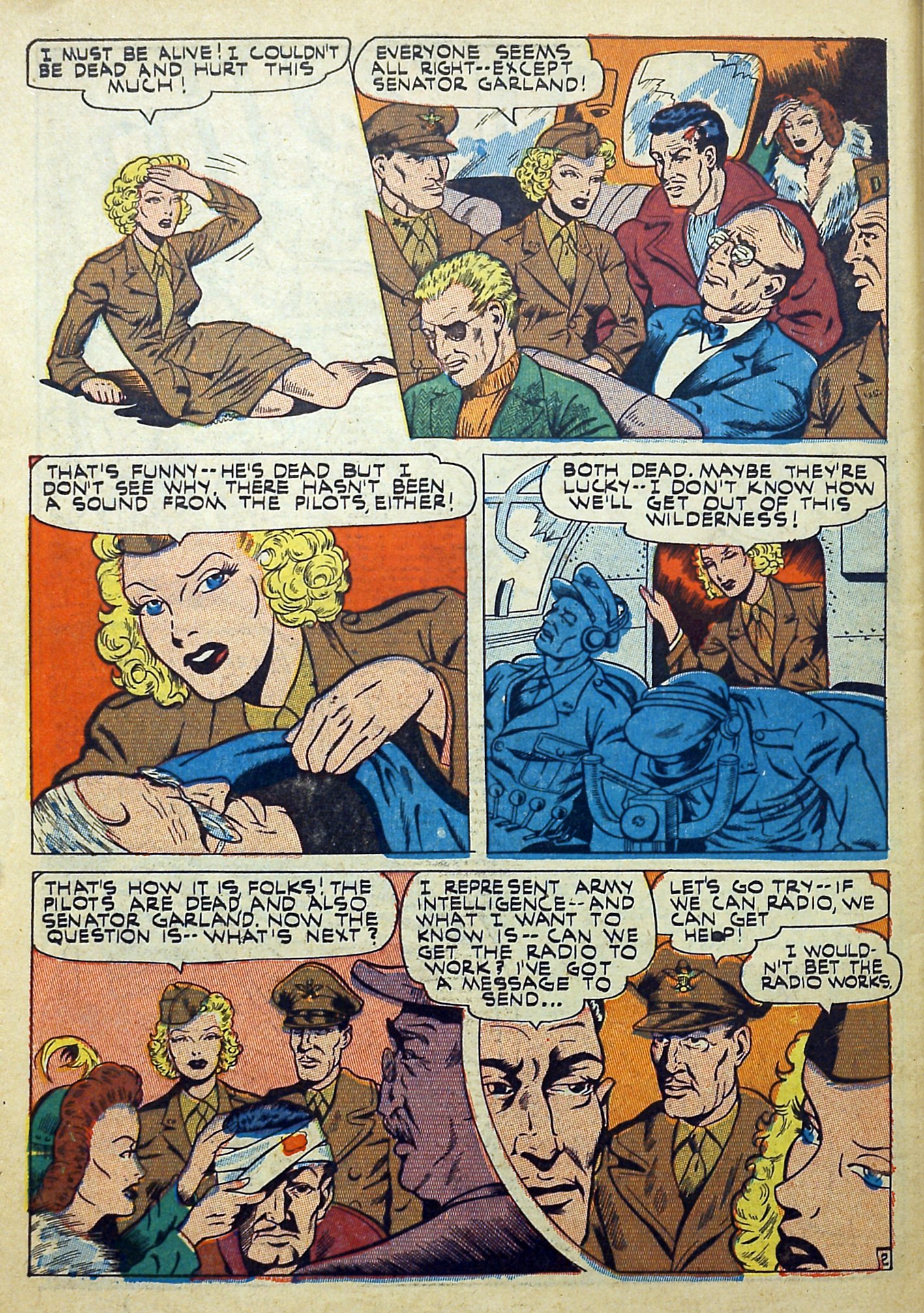 Read online Captain Flight Comics comic -  Issue #9 - 43