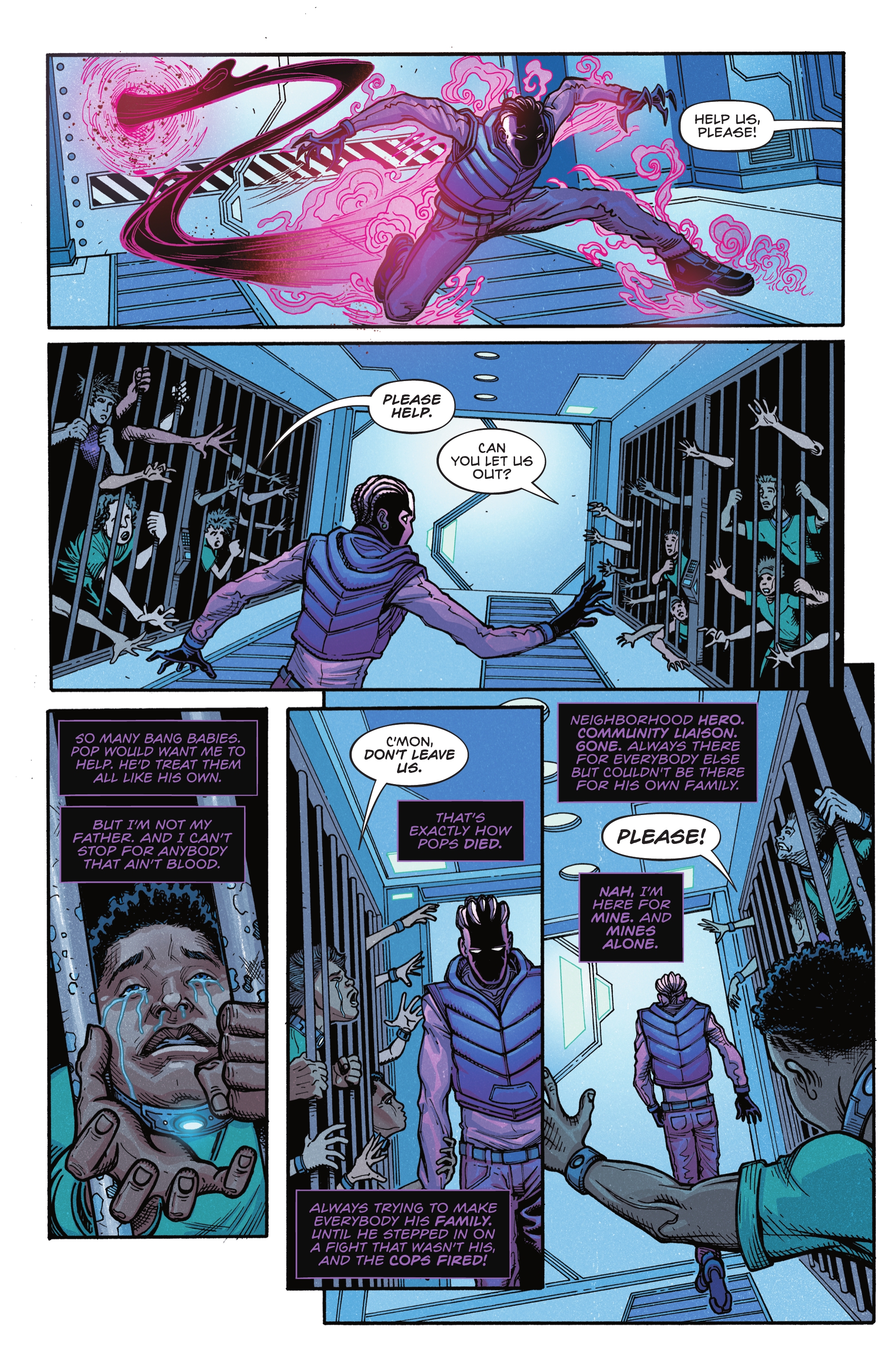 Read online New Talent Showcase: The Milestone Initiative comic -  Issue # TPB - 97