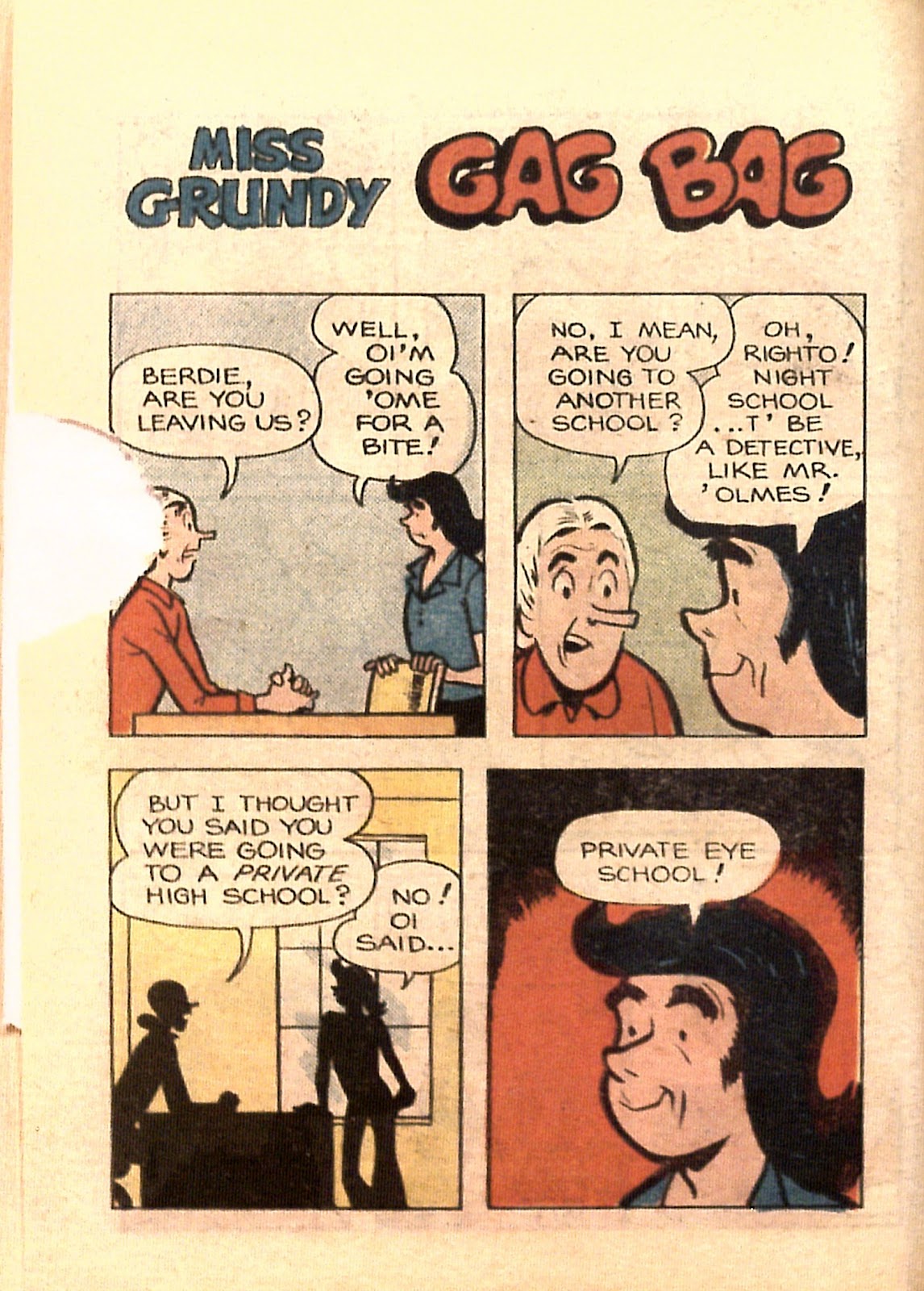 Archie...Archie Andrews, Where Are You? Digest Magazine issue 17 - Page 62