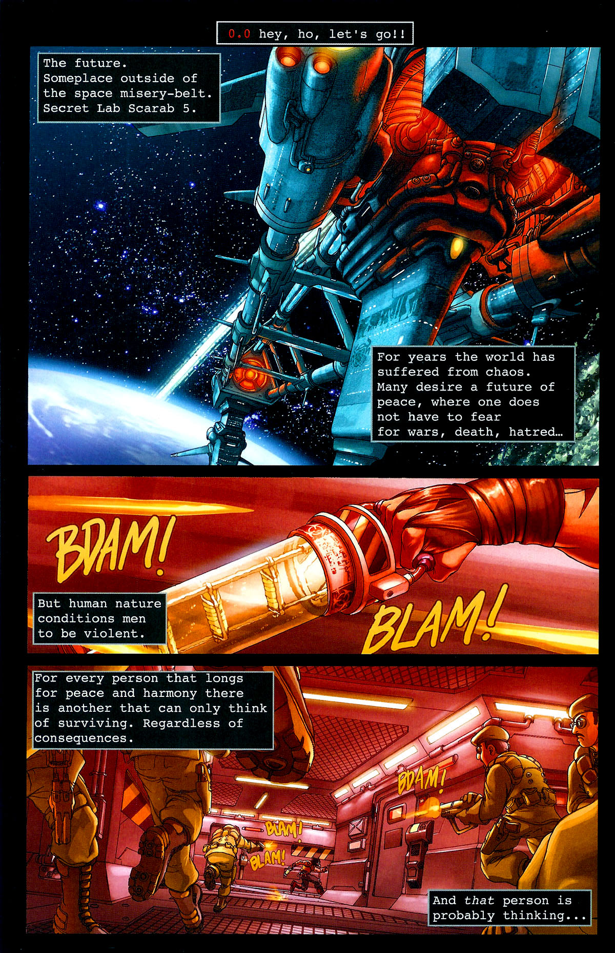Read online El Arsenal: Unknown Enemy comic -  Issue #1 - 4