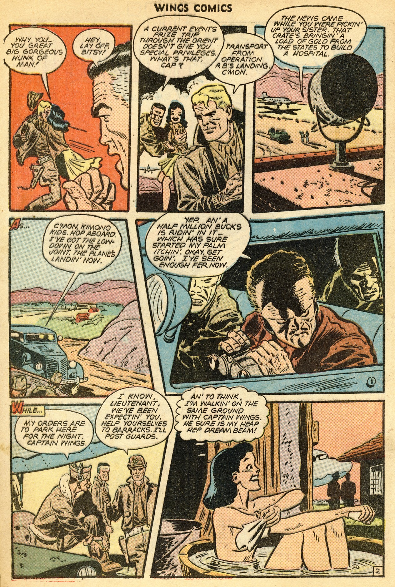 Read online Wings Comics comic -  Issue #82 - 4