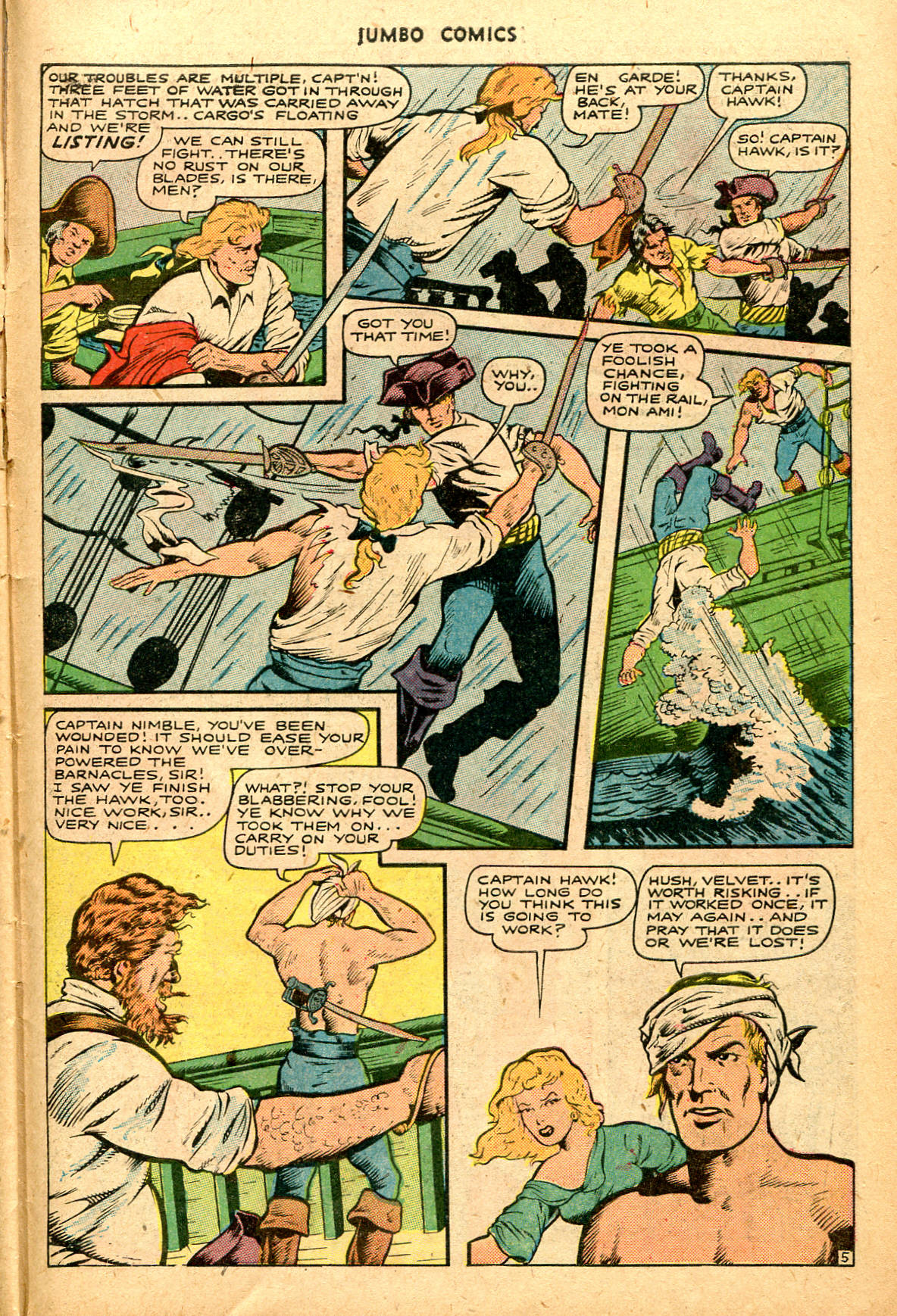 Read online Jumbo Comics comic -  Issue #85 - 41