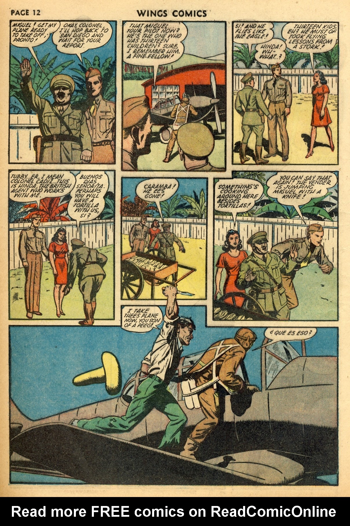 Read online Wings Comics comic -  Issue #29 - 14