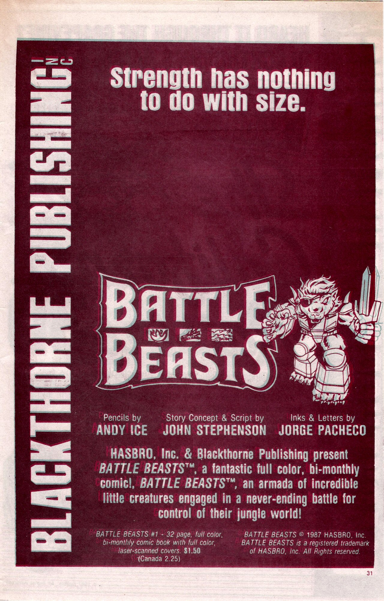 Read online Blackthorne 3-D Series comic -  Issue #27 - 33