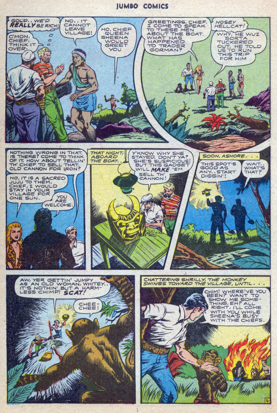 Read online Jumbo Comics comic -  Issue #76 - 6