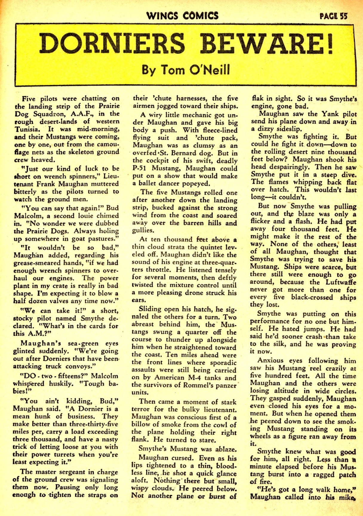 Read online Wings Comics comic -  Issue #32 - 57