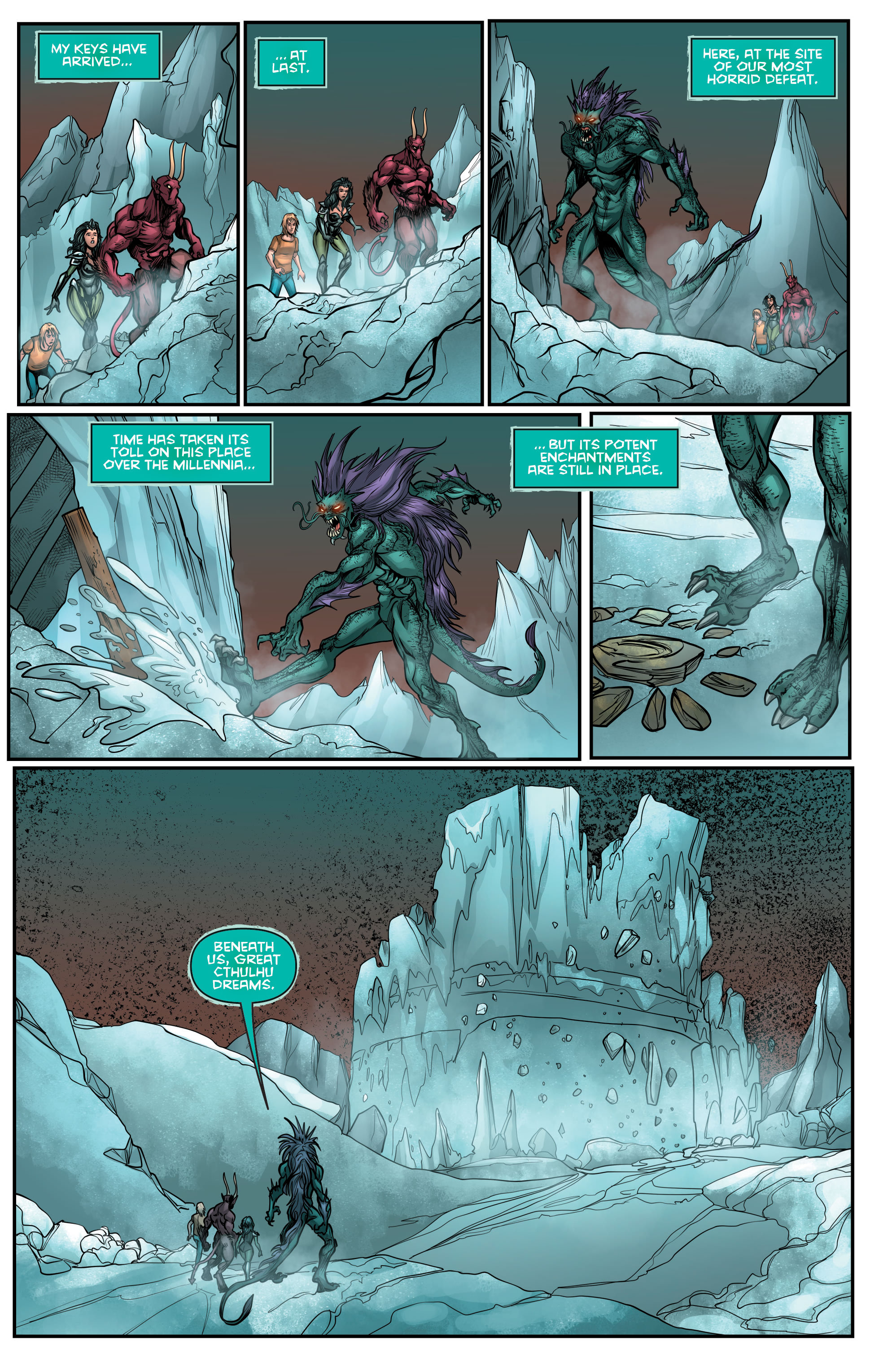 Read online Myths & Legends Quarterly: Dagon comic -  Issue # TPB - 56
