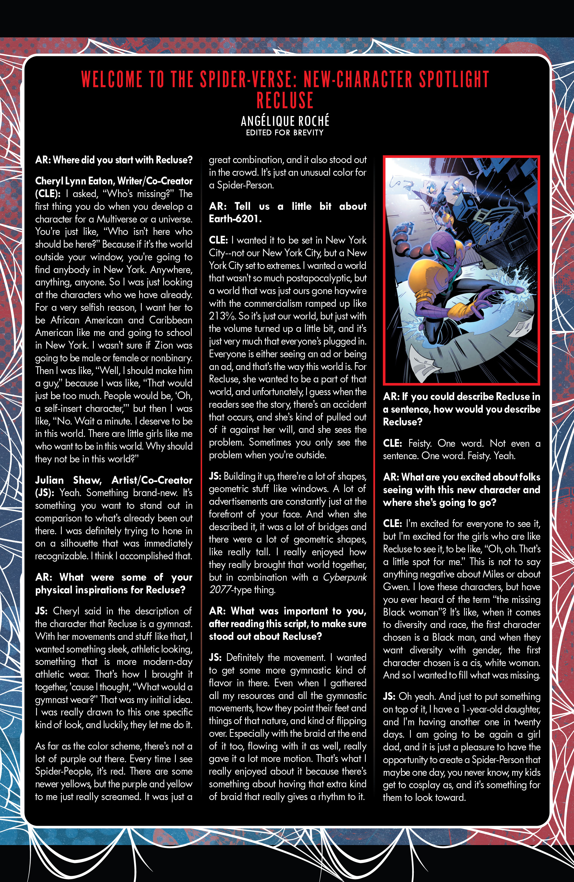 Read online Marvel's Voices: Spider-Verse comic -  Issue #1 - 76