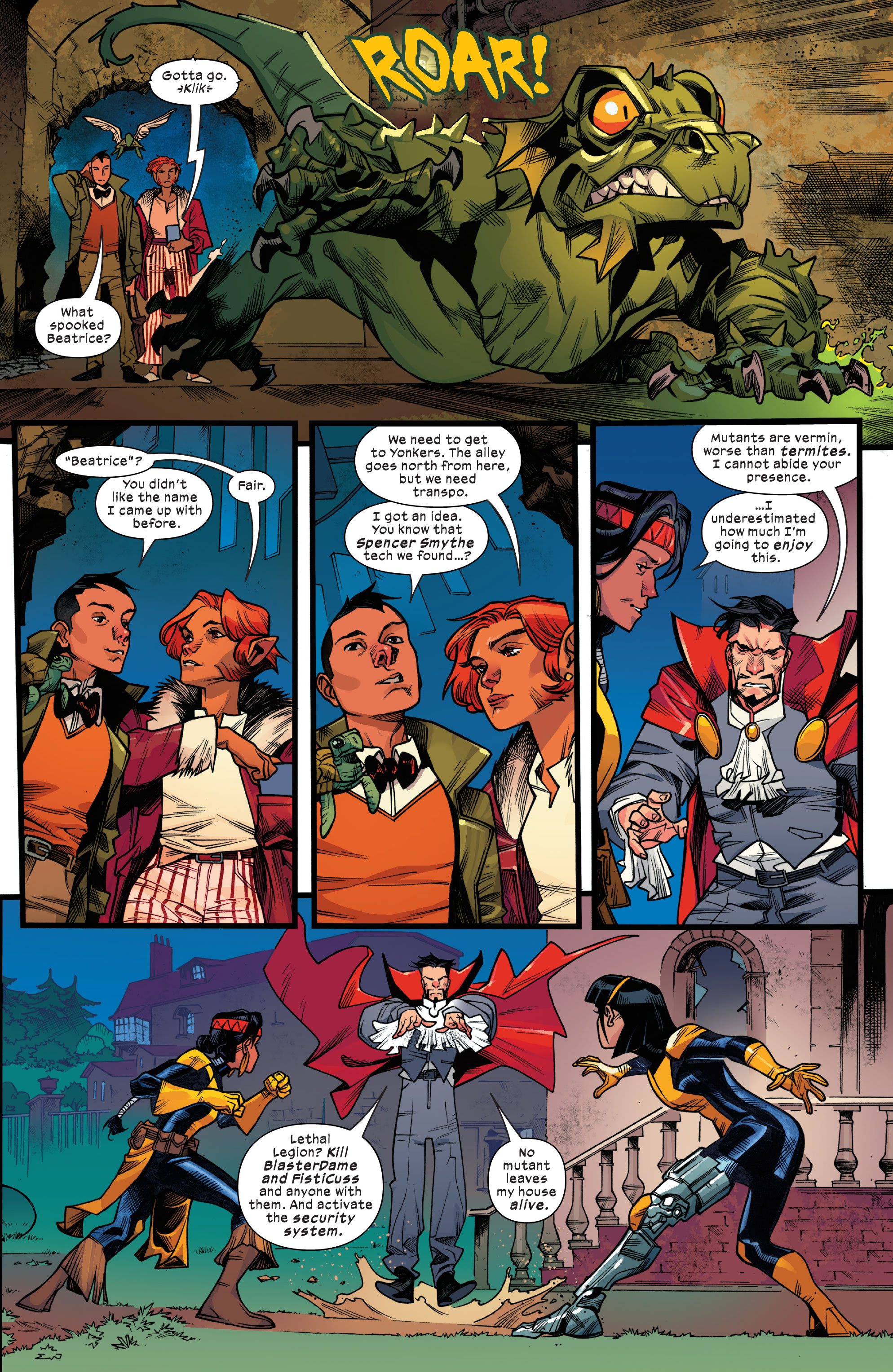Read online New Mutants Lethal Legion comic -  Issue #3 - 9