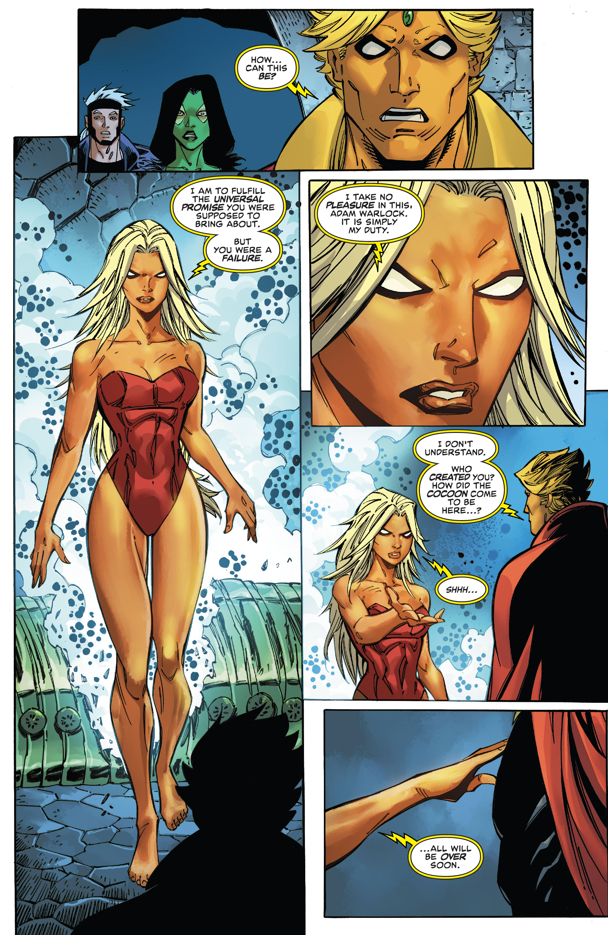 Read online Warlock: Rebirth comic -  Issue #1 - 16