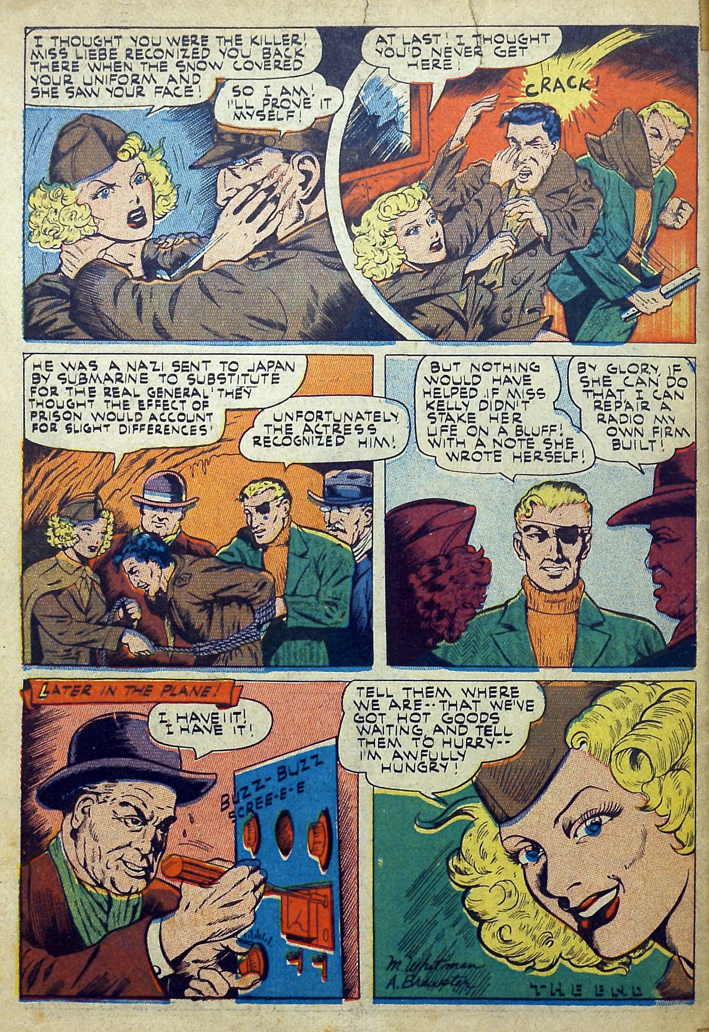 Read online Captain Flight Comics comic -  Issue #9 - 49